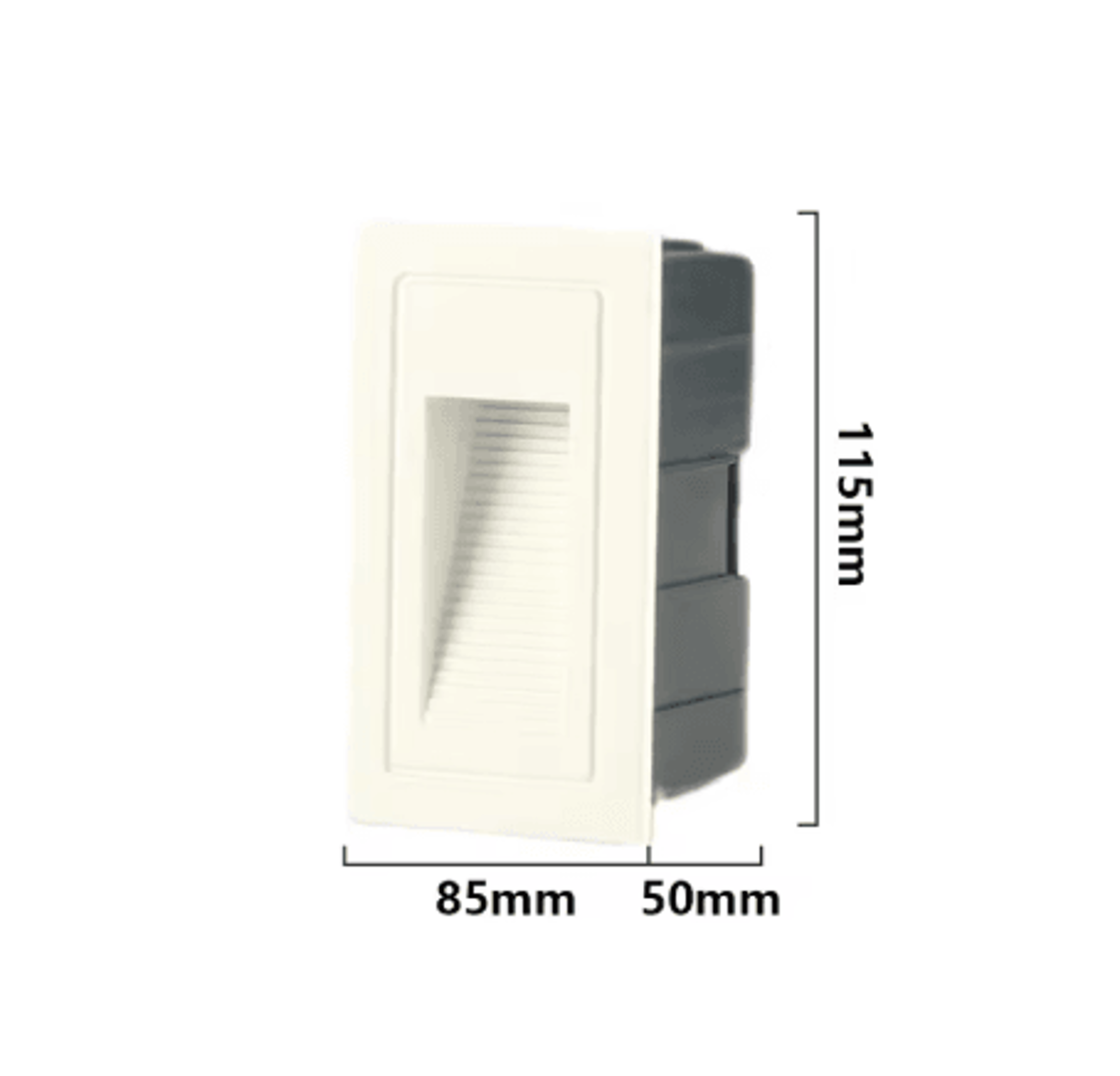 Waterproof LED Recessed Step Light  Outdoor Stair Wall Lamp For Balcony And Deck 3