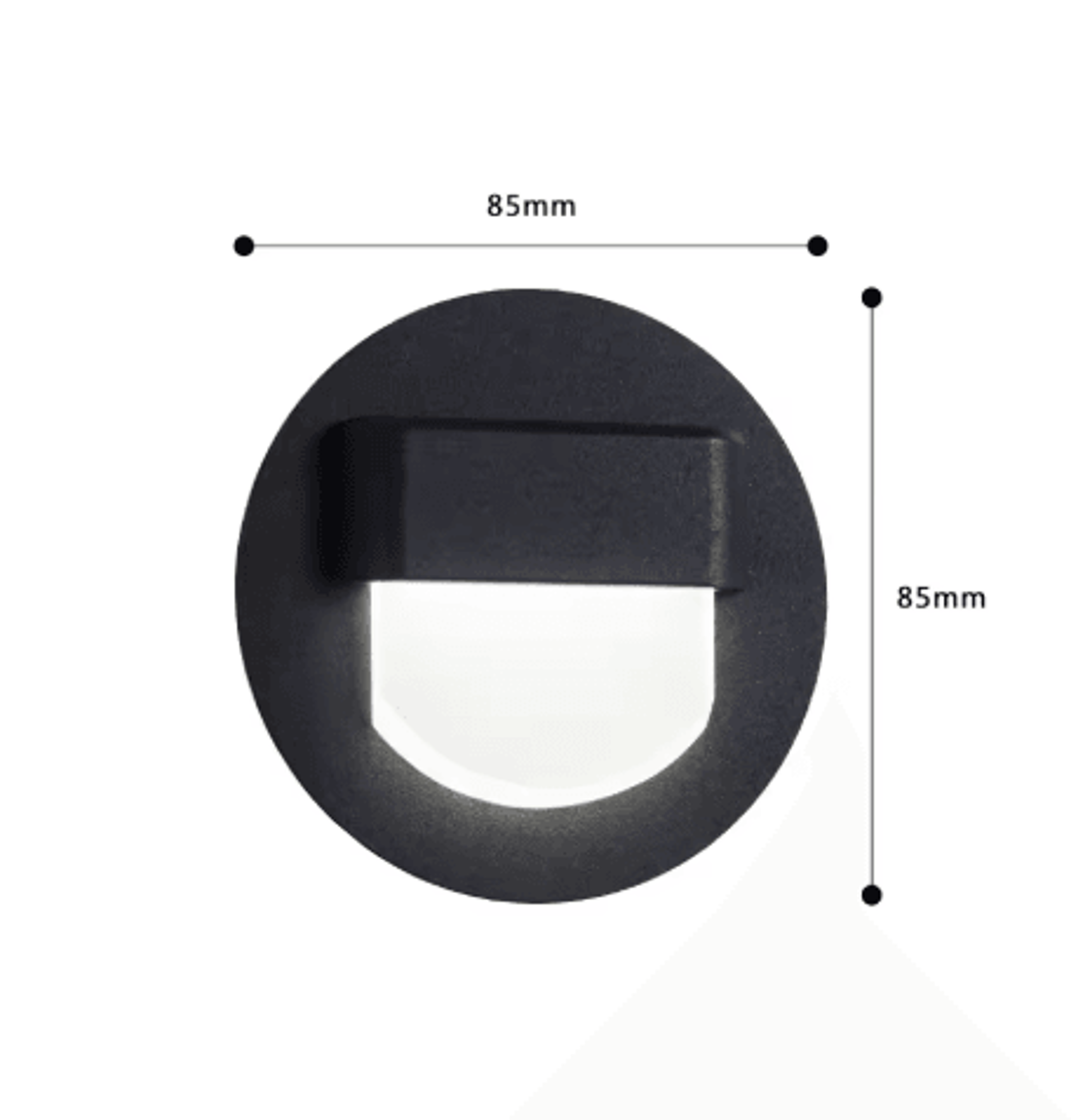 Recessed LED Stair Light  Motion Sensor Wall Lamp With Mounting Box 2