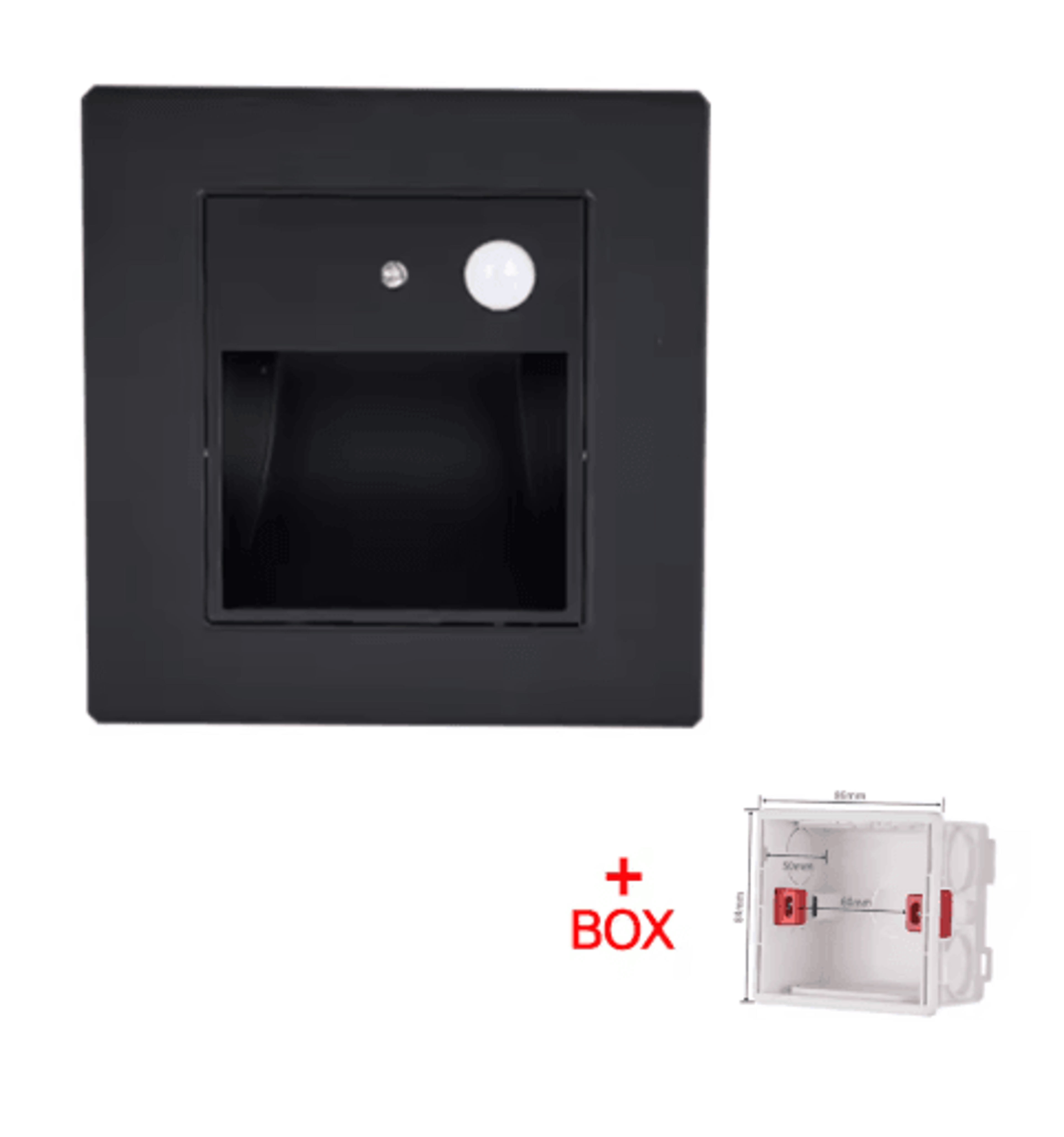 LED Motion Sensor Stair Light  Recessed Wall Night Lamp For Indoor Lighting 3