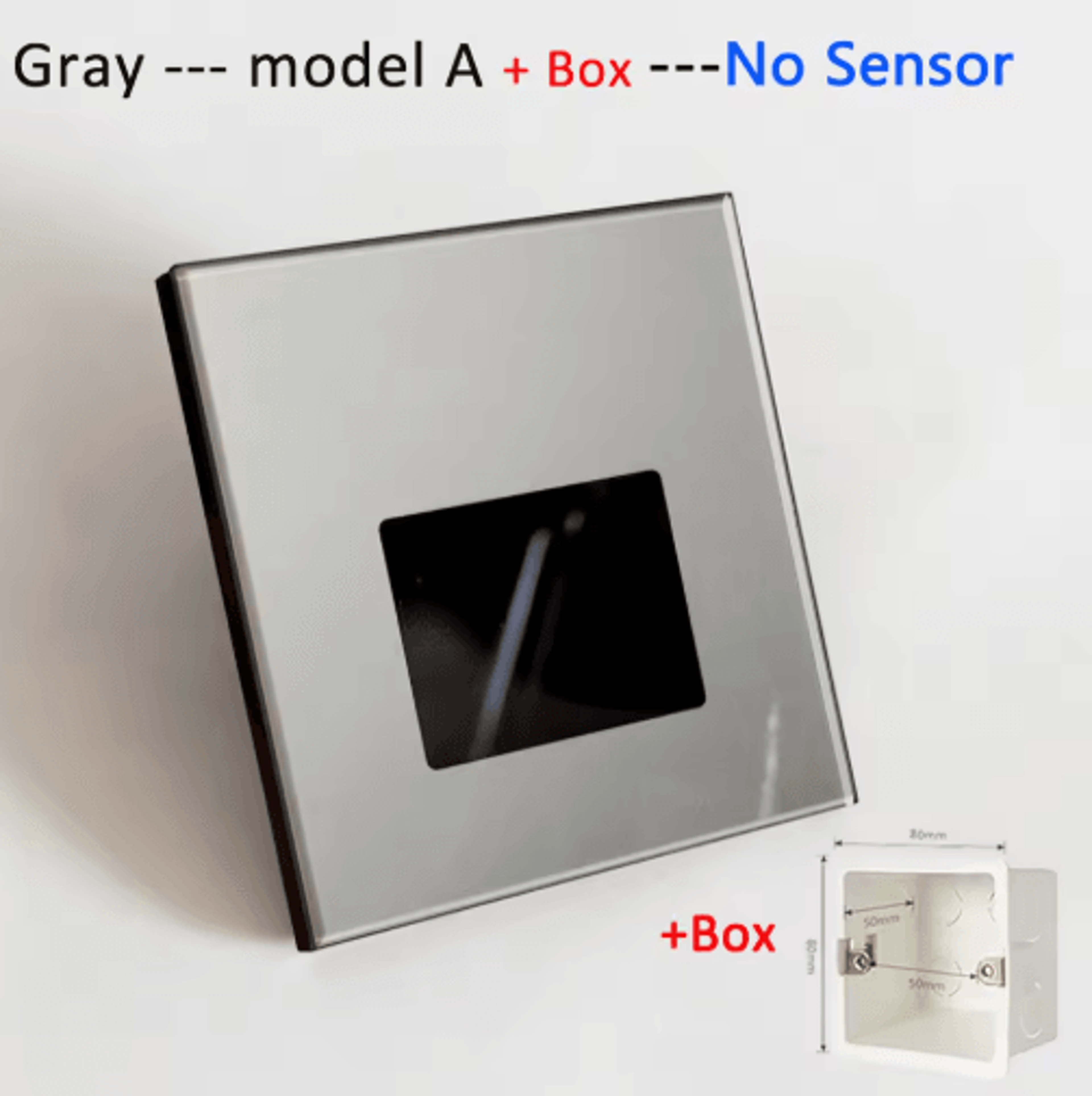 Recessed LED Stair Light  Modern NoSensor Indoor Wall Night Lamp 8