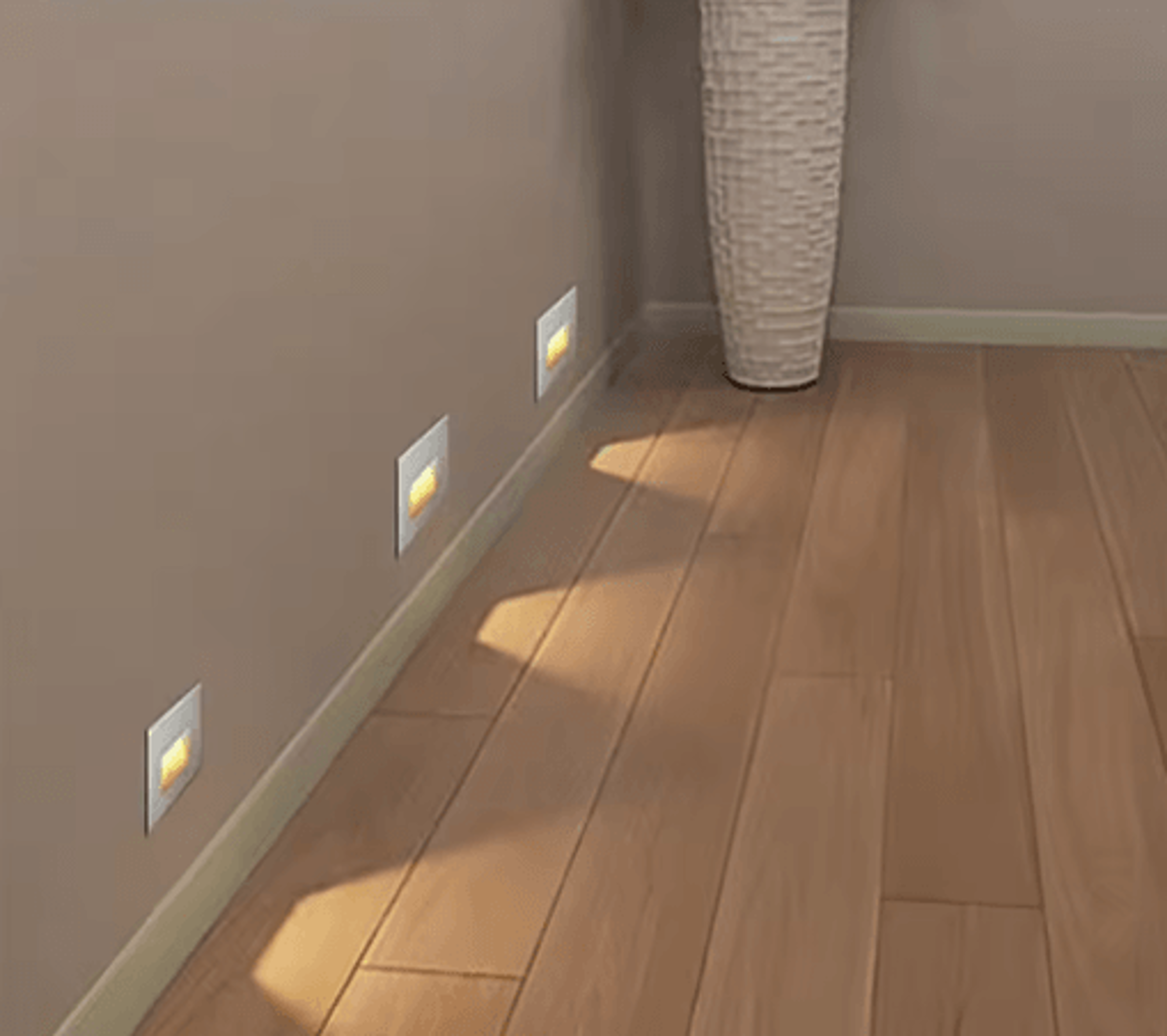 Recessed LED Stair Light  Modern NoSensor Indoor Wall Night Lamp 17
