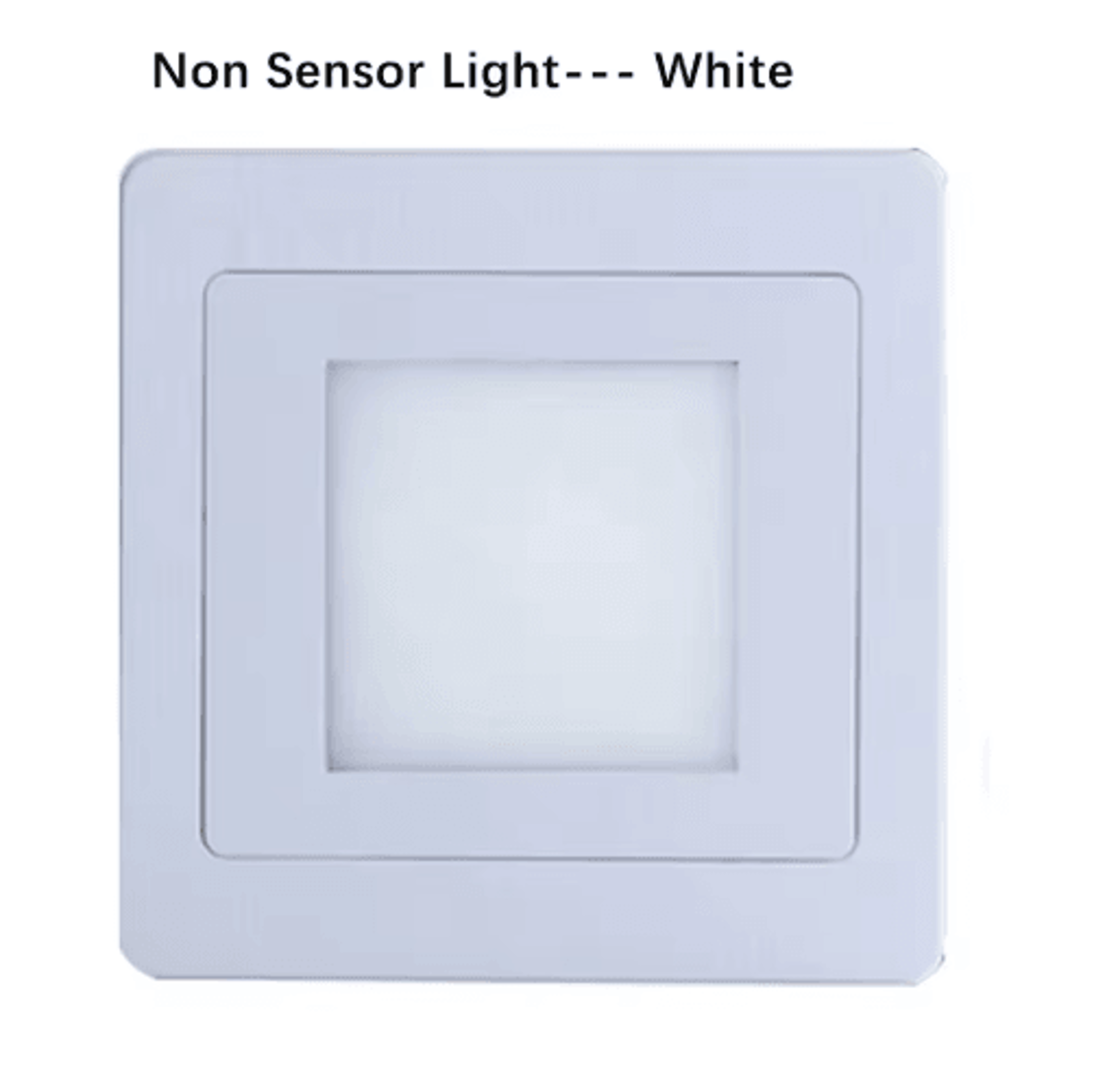 LED Motion Sensor Night Light  Recessed Stair Wall Lamp AC85285V 8