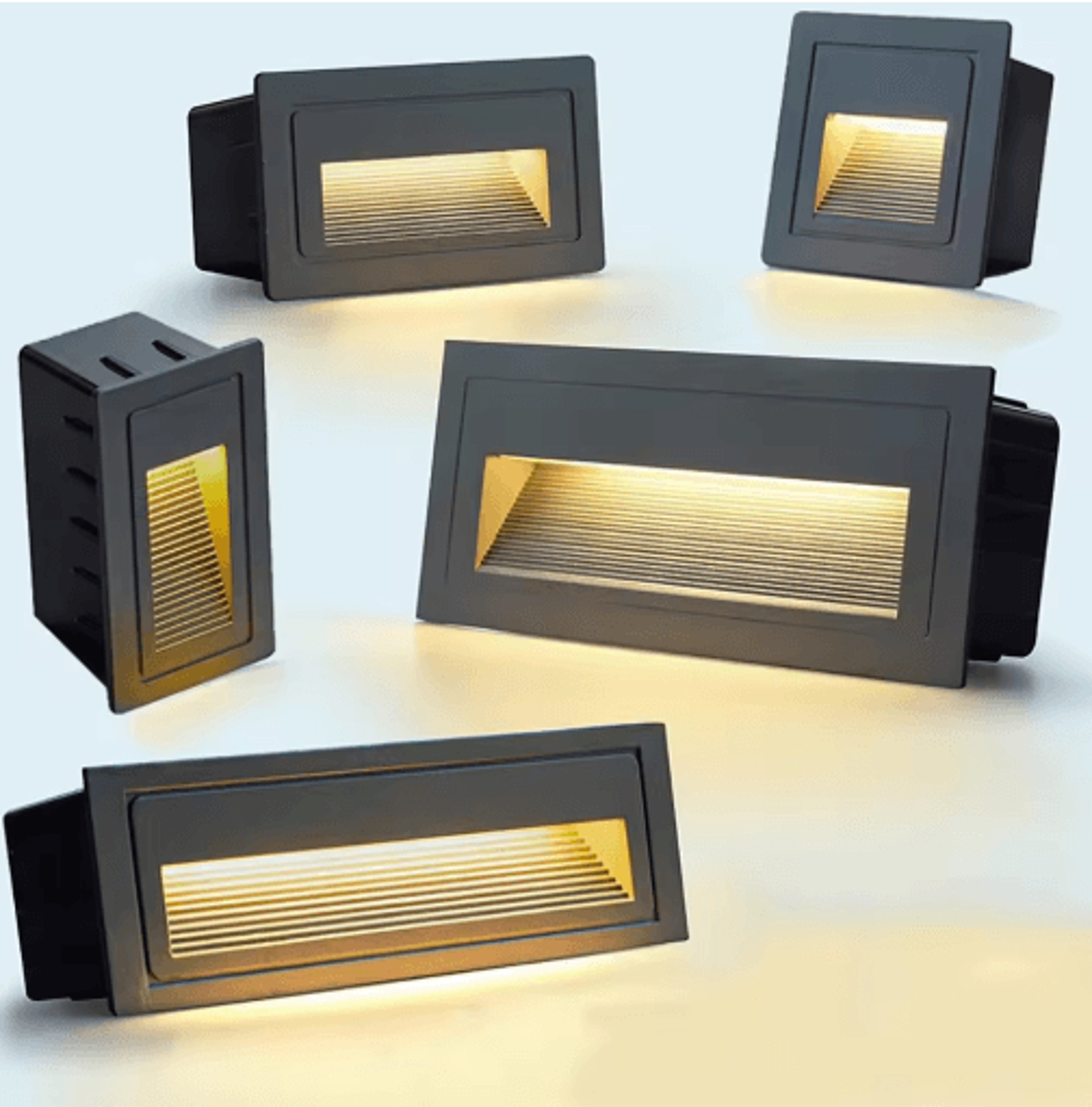 IP65 Waterproof Outdoor Stair Light  12V220V LED Wall Lamp 12