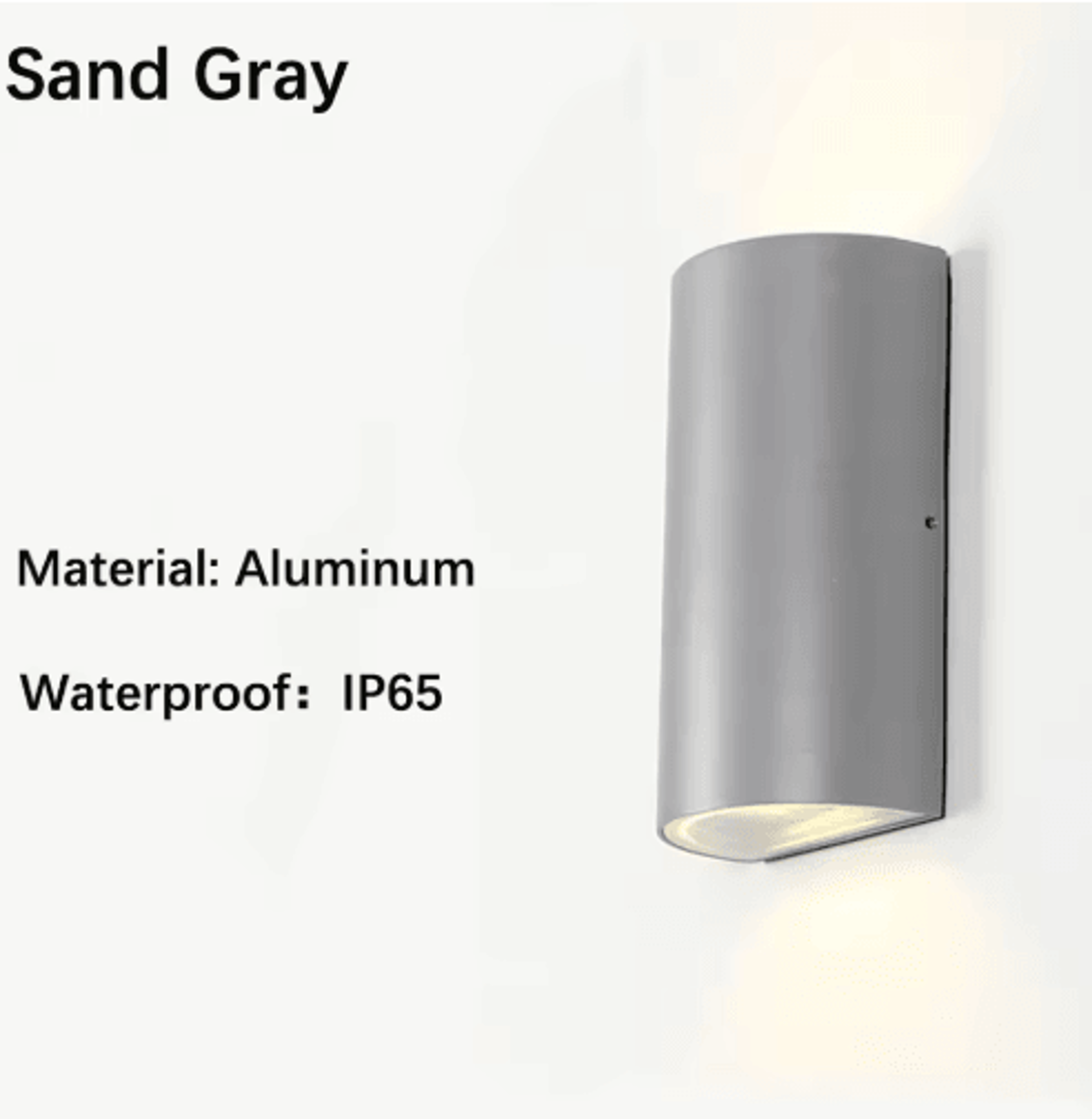 IP65 Waterproof Outdoor Wall Light  6W10W Up Down LED Sconce 2