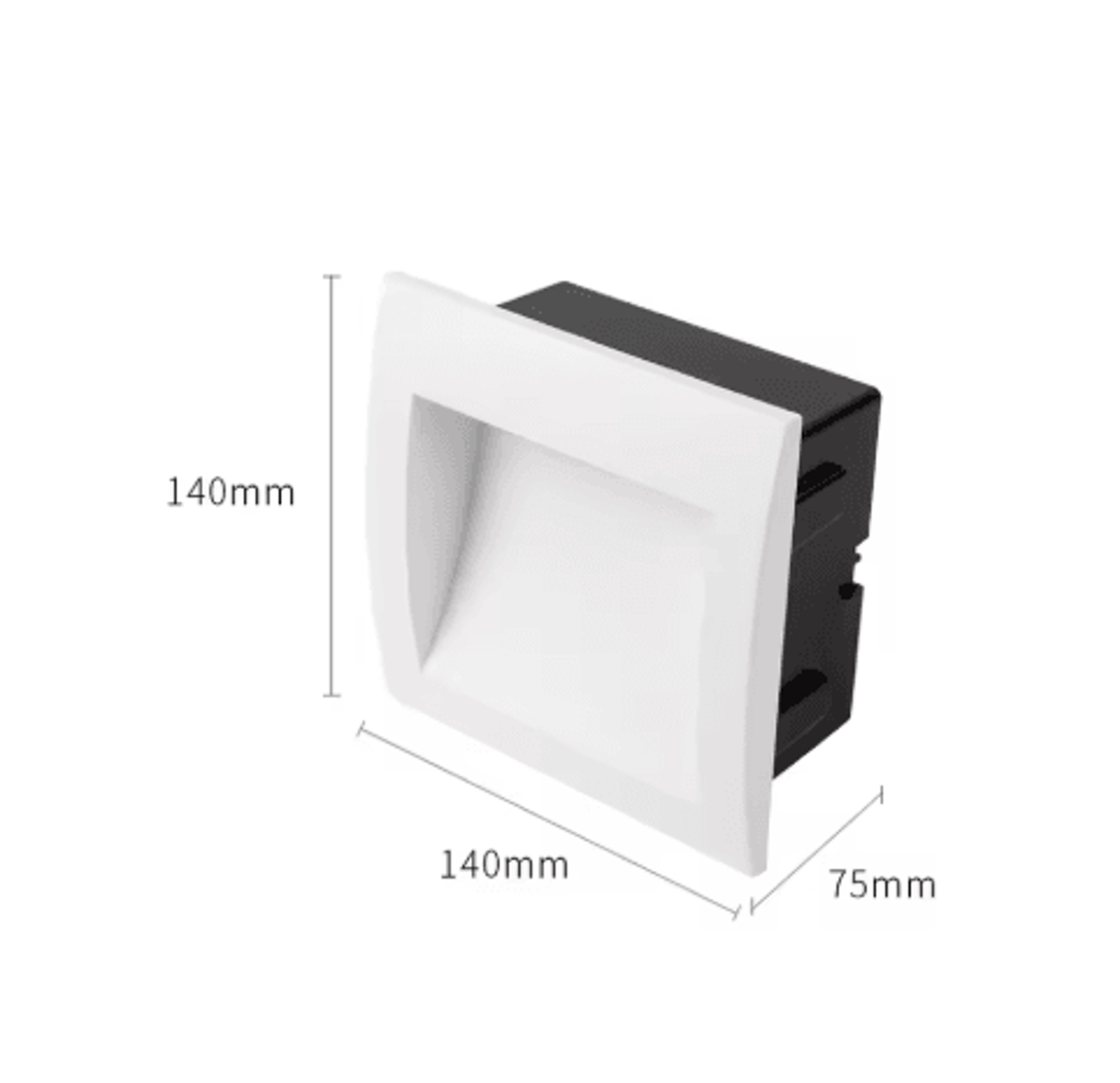 IP65 Waterproof LED Outdoor Wall Light  Garden Stair  Balcony Sconce 2