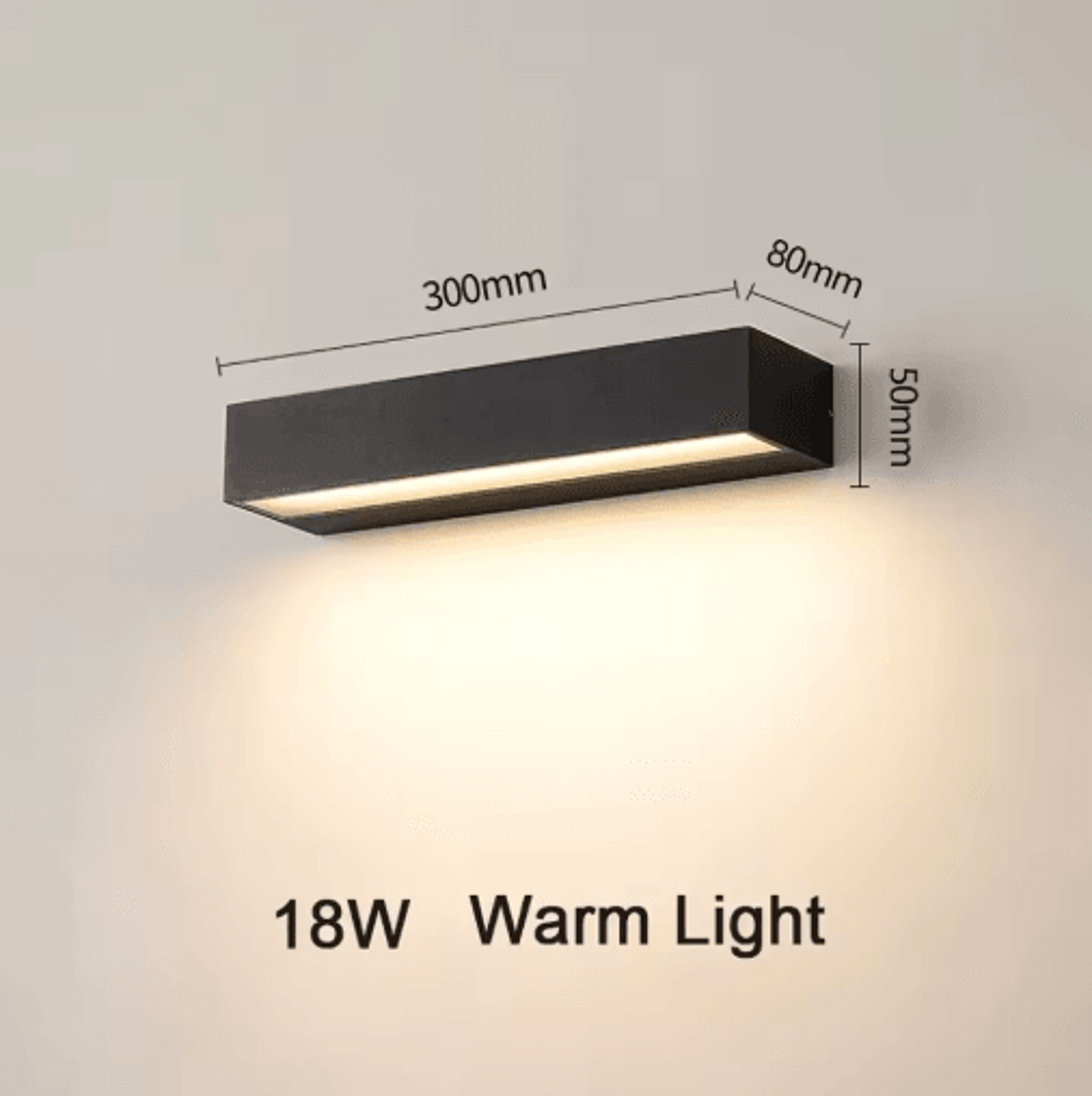 IP65 Waterproof Outdoor Wall Light  Modern Exterior Sconce For Porch  Garden 5