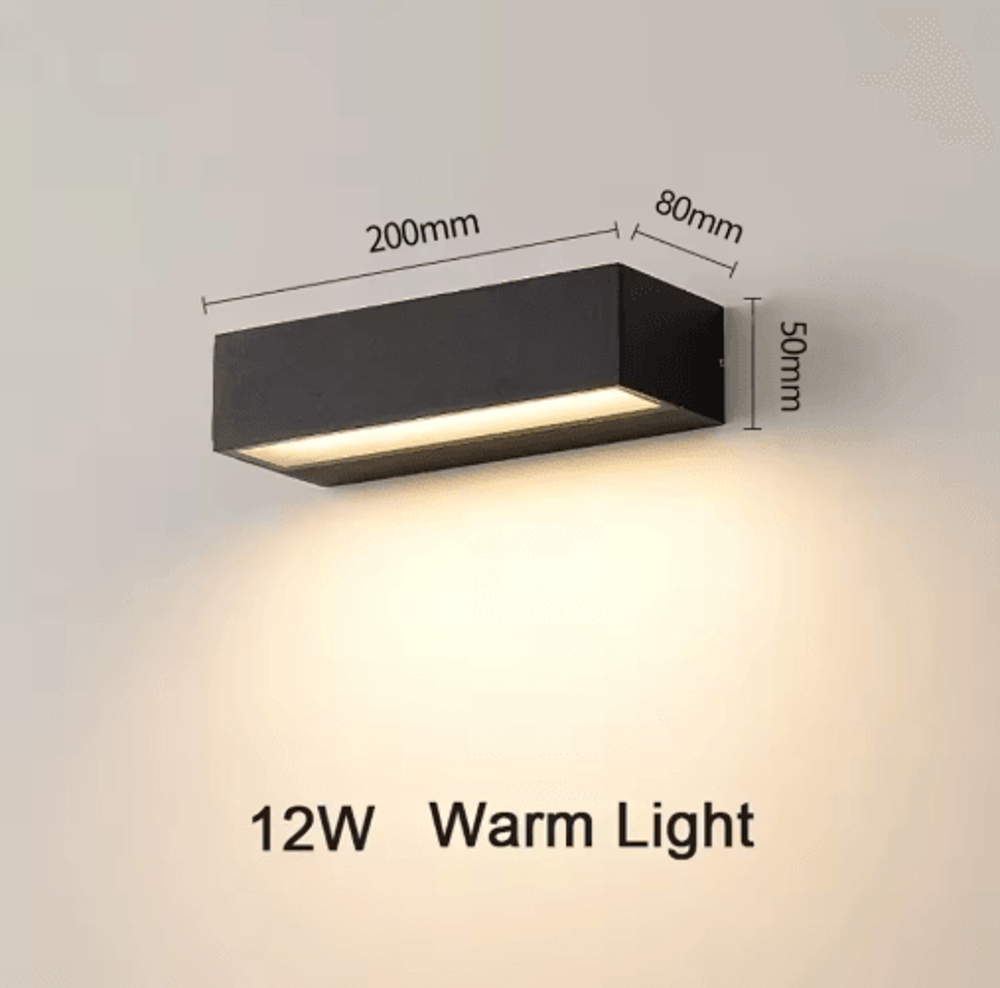 IP65 Waterproof Outdoor Wall Light  Modern Exterior Sconce For Porch  Garden 6