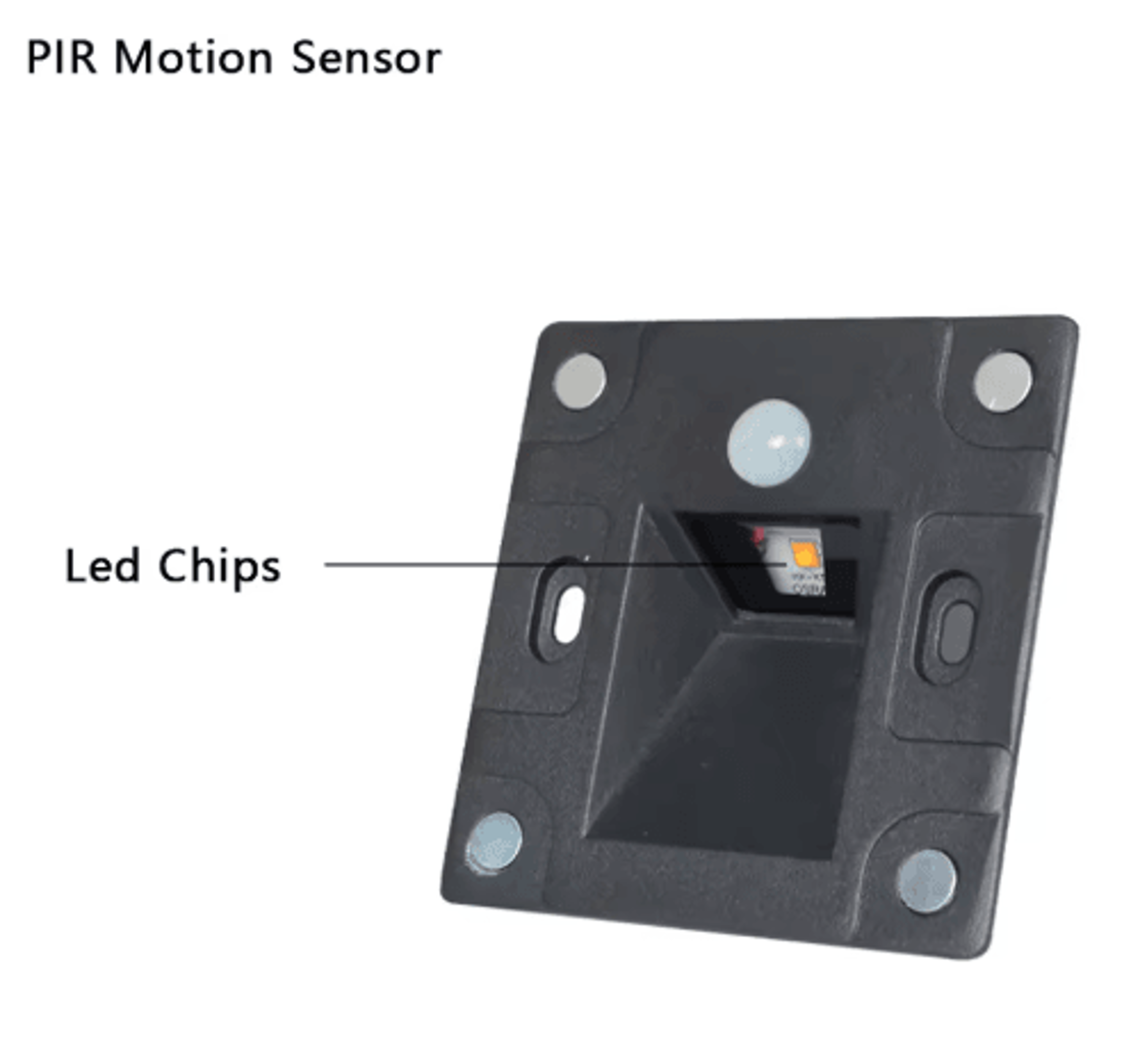 Waterproof LED Motion Sensor Stair Light  Magnetic Indoor  Outdoor Step Lamp 19
