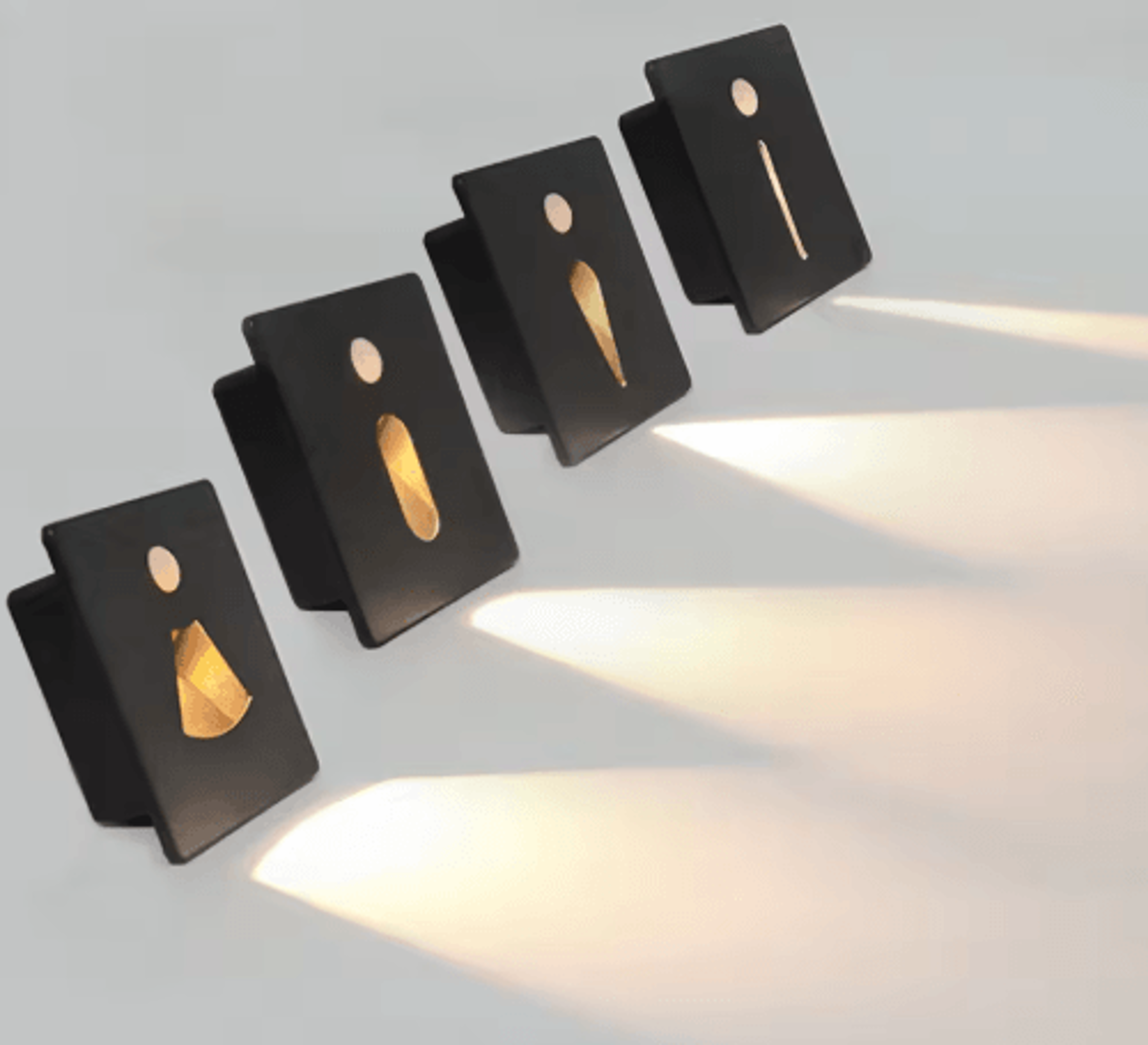 Waterproof LED Motion Sensor Stair Light  Magnetic Indoor  Outdoor Step Lamp 21