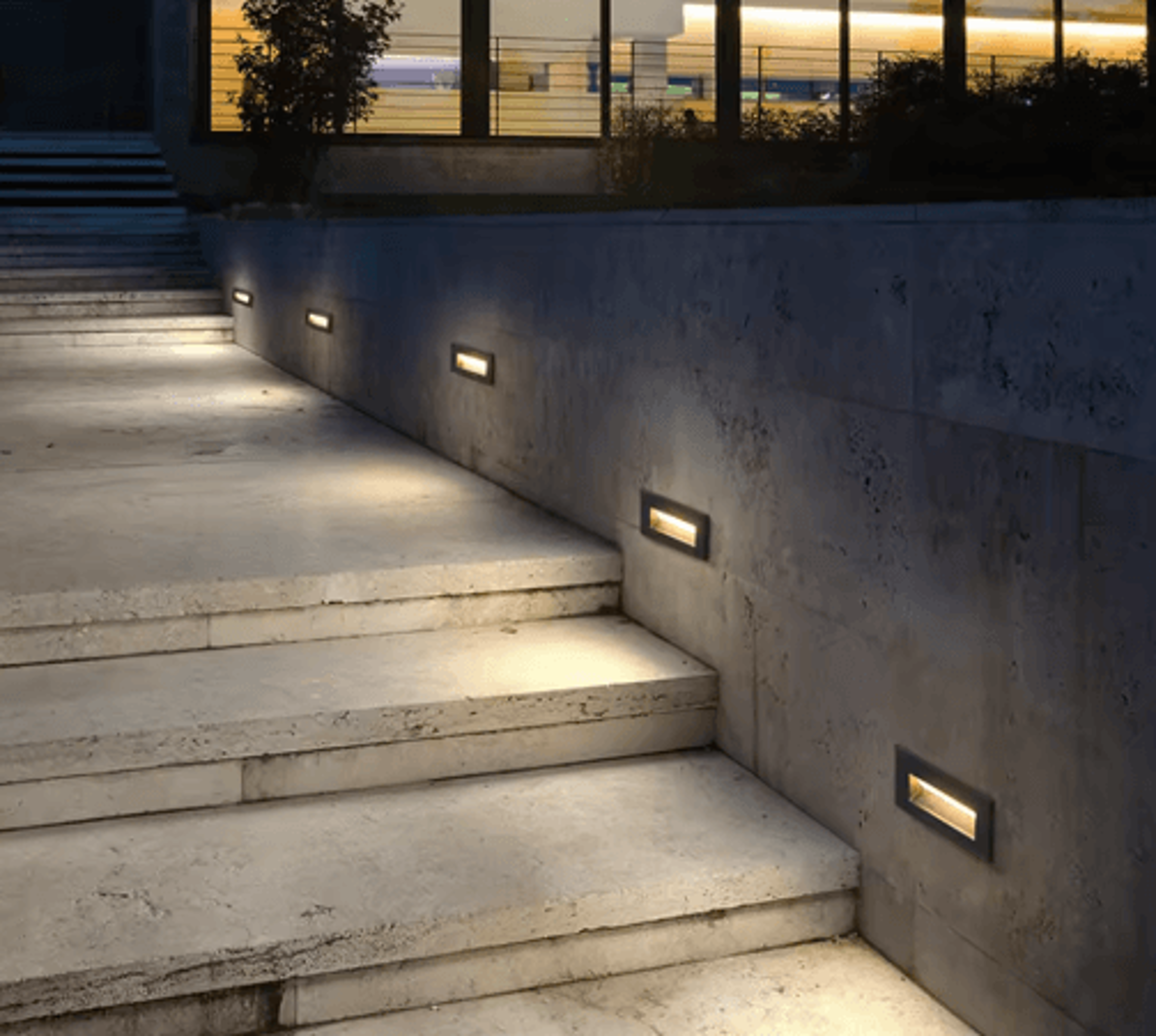6W Waterproof LED Outdoor Wall Light  Aluminum SurfaceMounted Stair  Porch Lamp 2