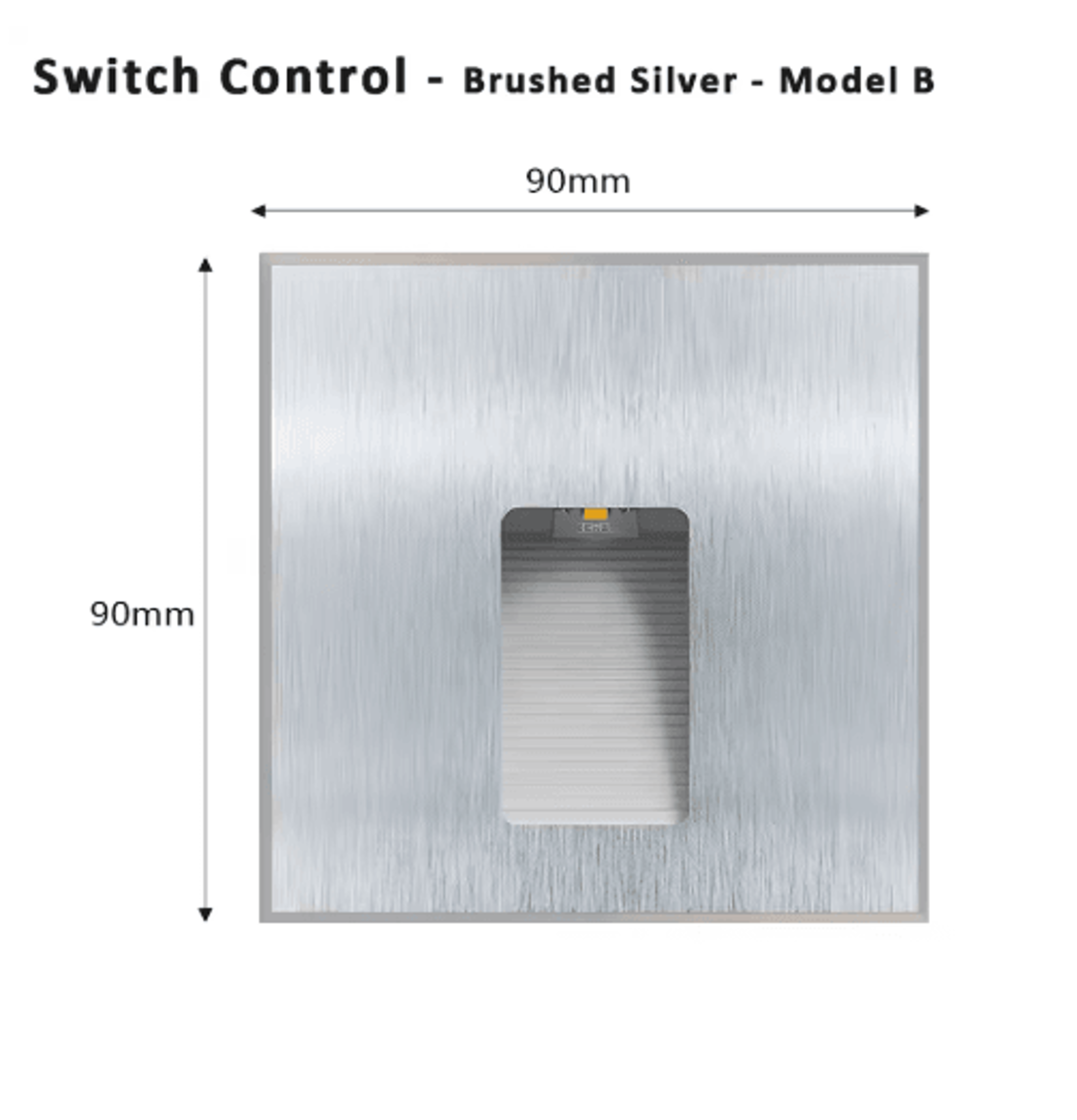 LED Motion Sensor Wall Sconce  Aluminum Stair  Step Night Light 2