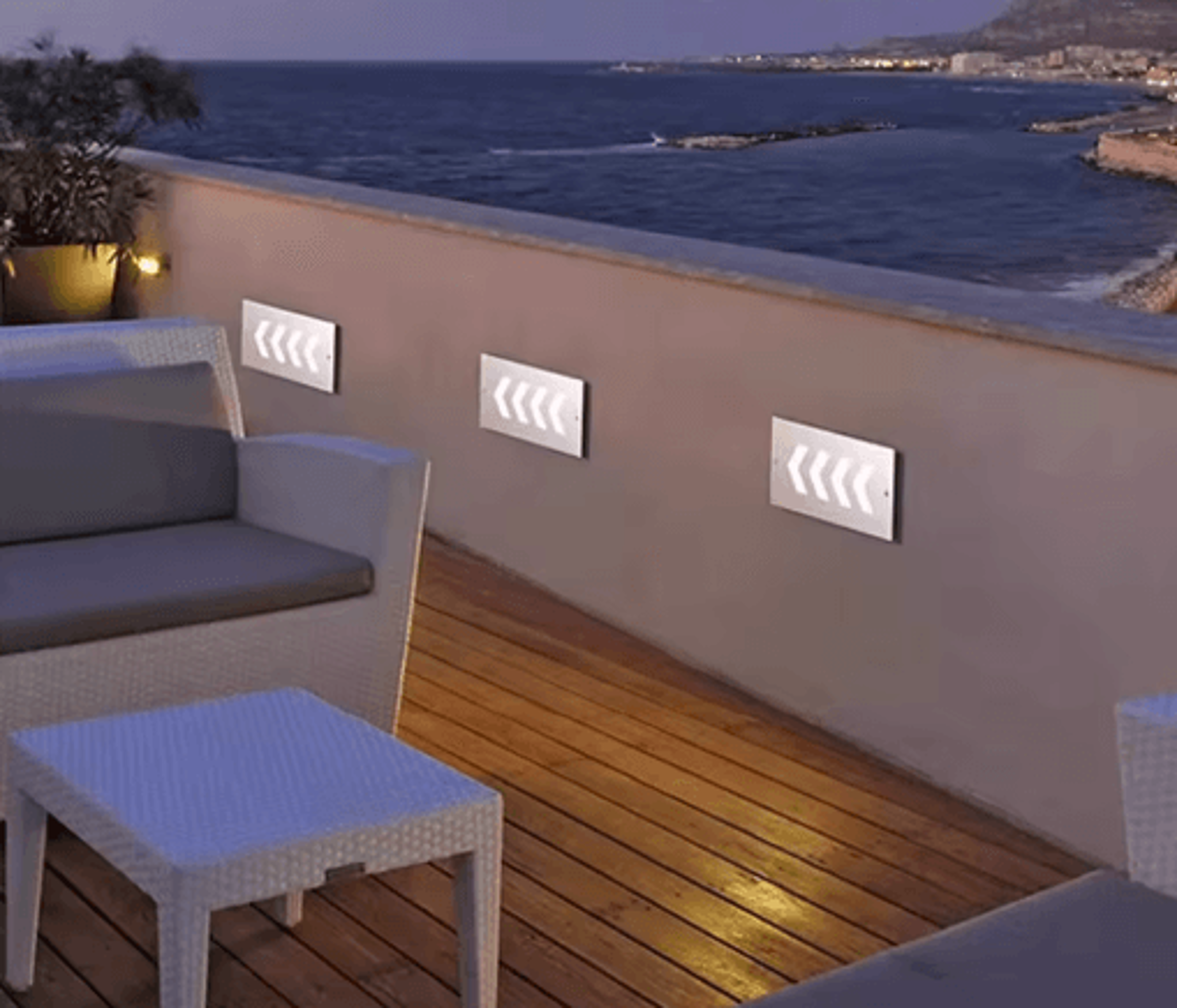 Waterproof Recessed LED Step Light  12V220V Outdoor Stair  Wall Lamp 11