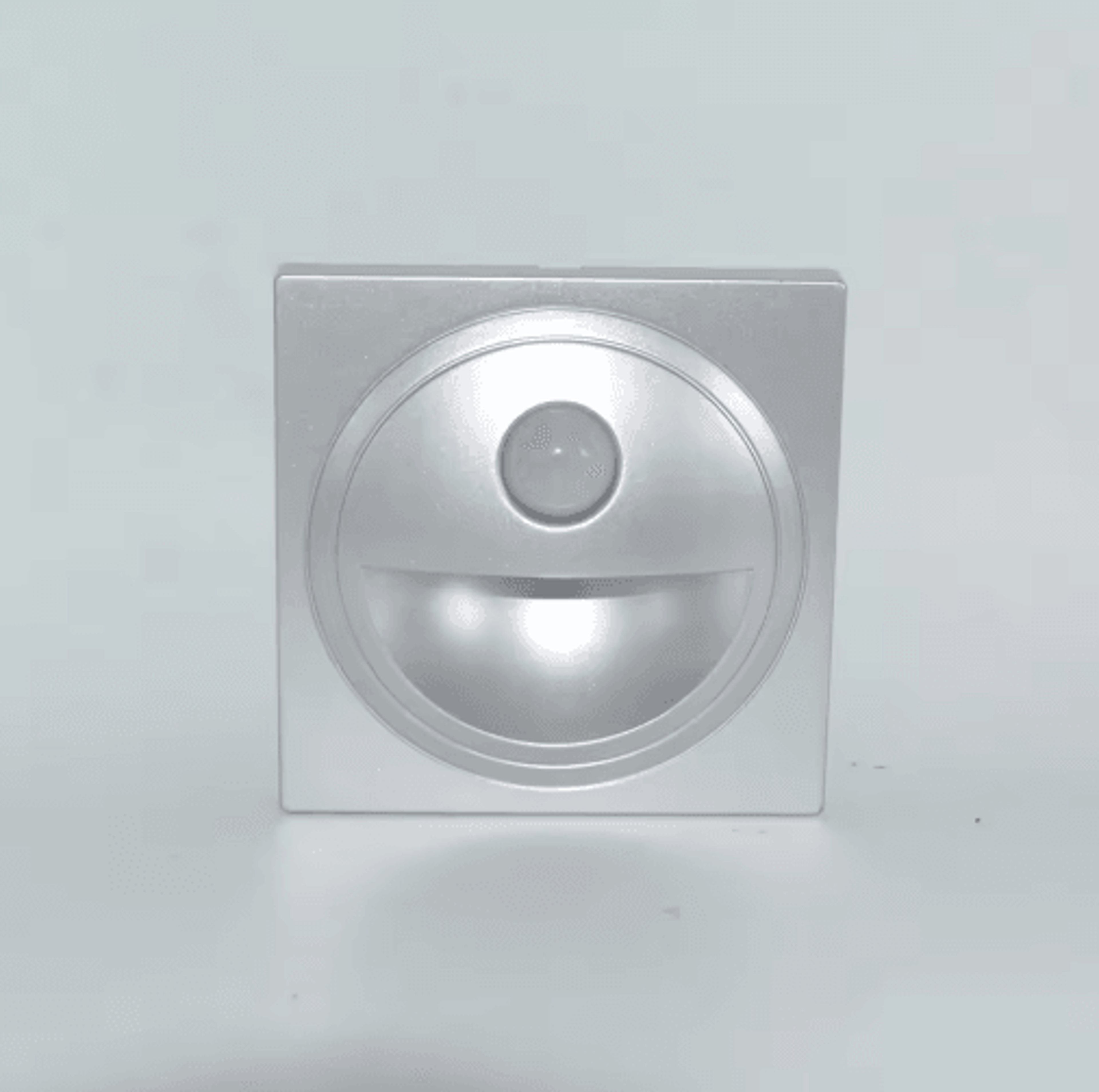Round LED Motion Sensor Stair Light  Recessed Wall Night Lamp 5
