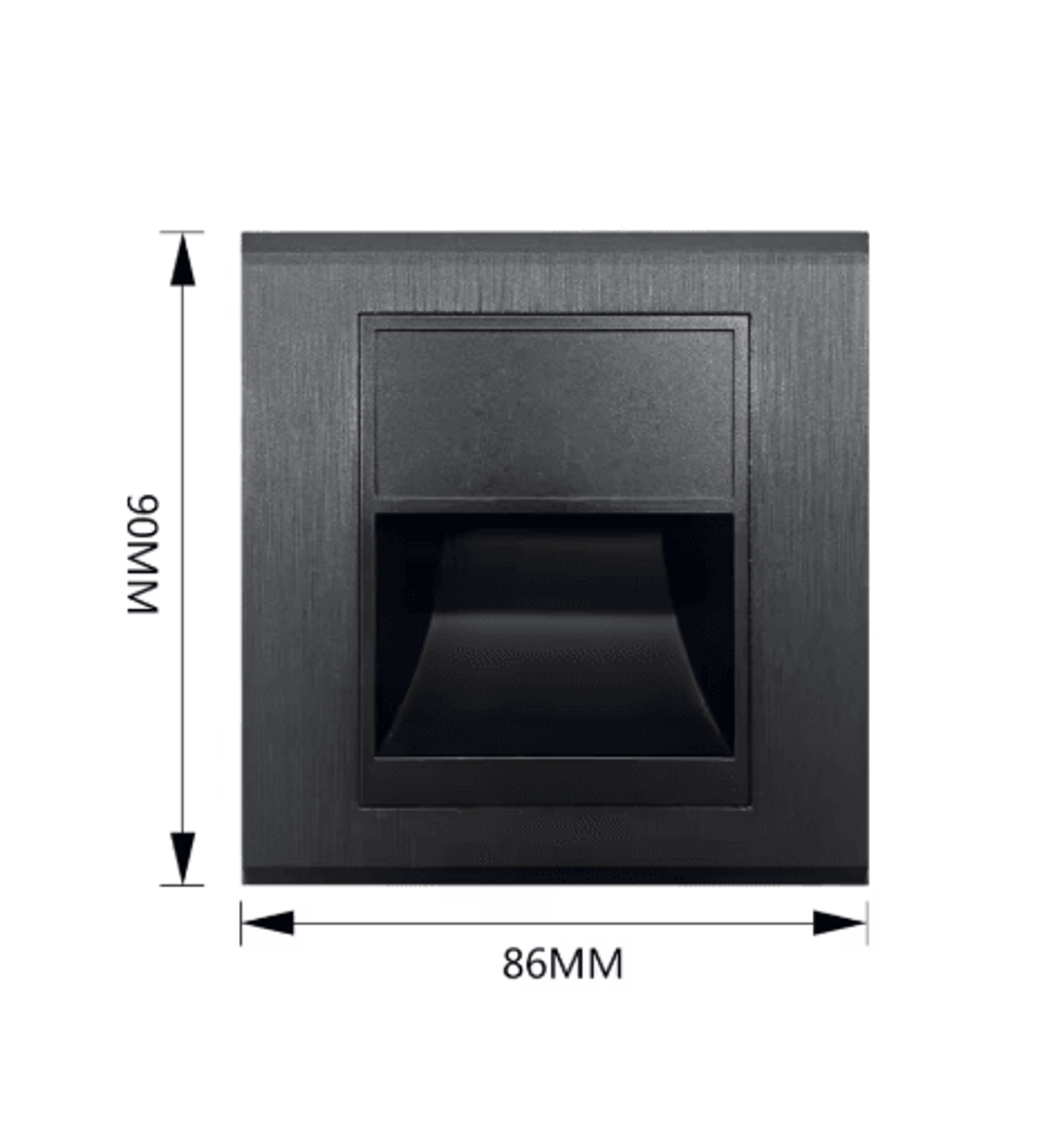 Round LED Motion Sensor Stair Light  Recessed Wall Night Lamp 8