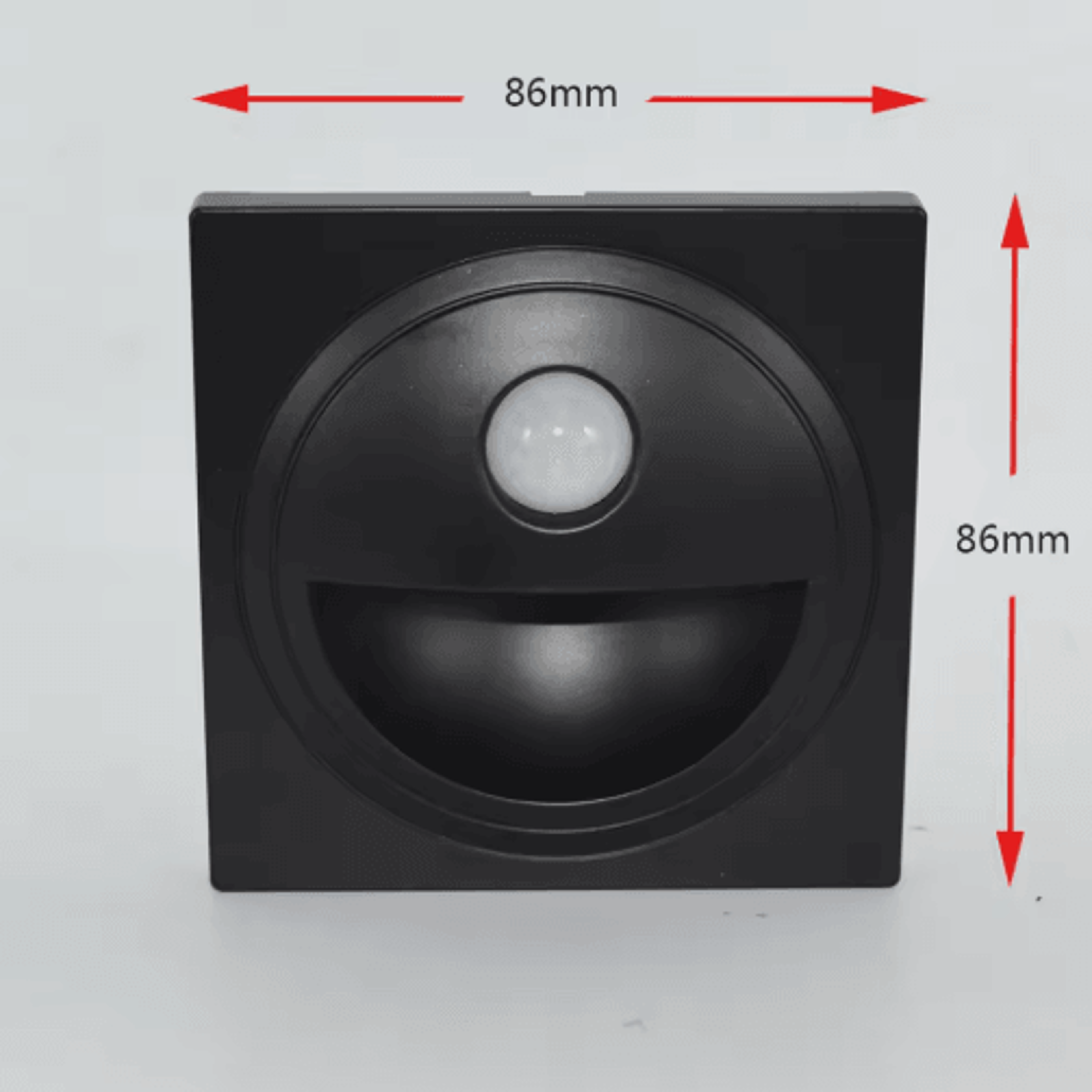Round LED Motion Sensor Stair Light  Recessed Wall Night Lamp 11