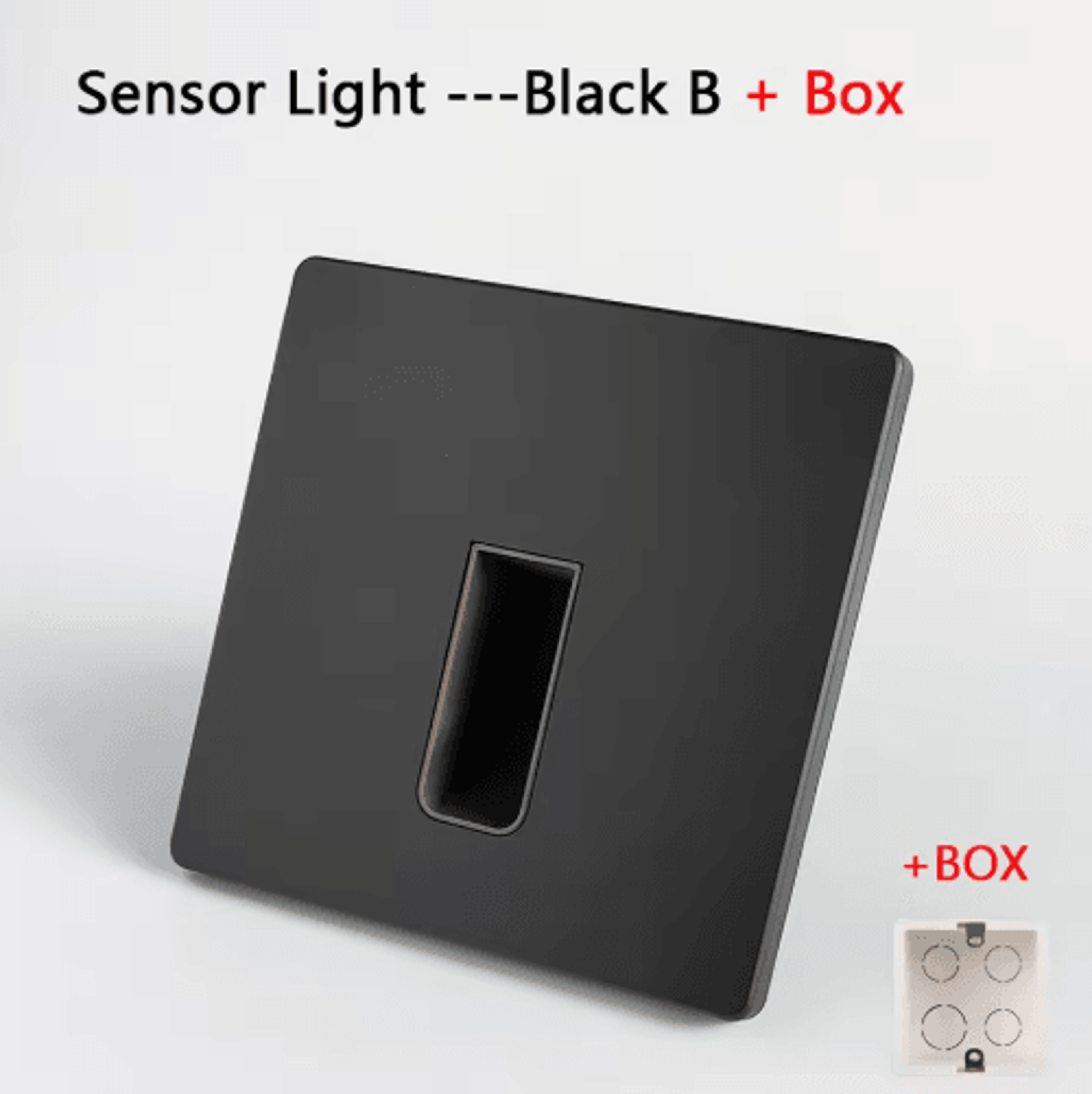 220V LED Radar Motion Sensor Stair Light  Recessed Wall Night Lamp 3