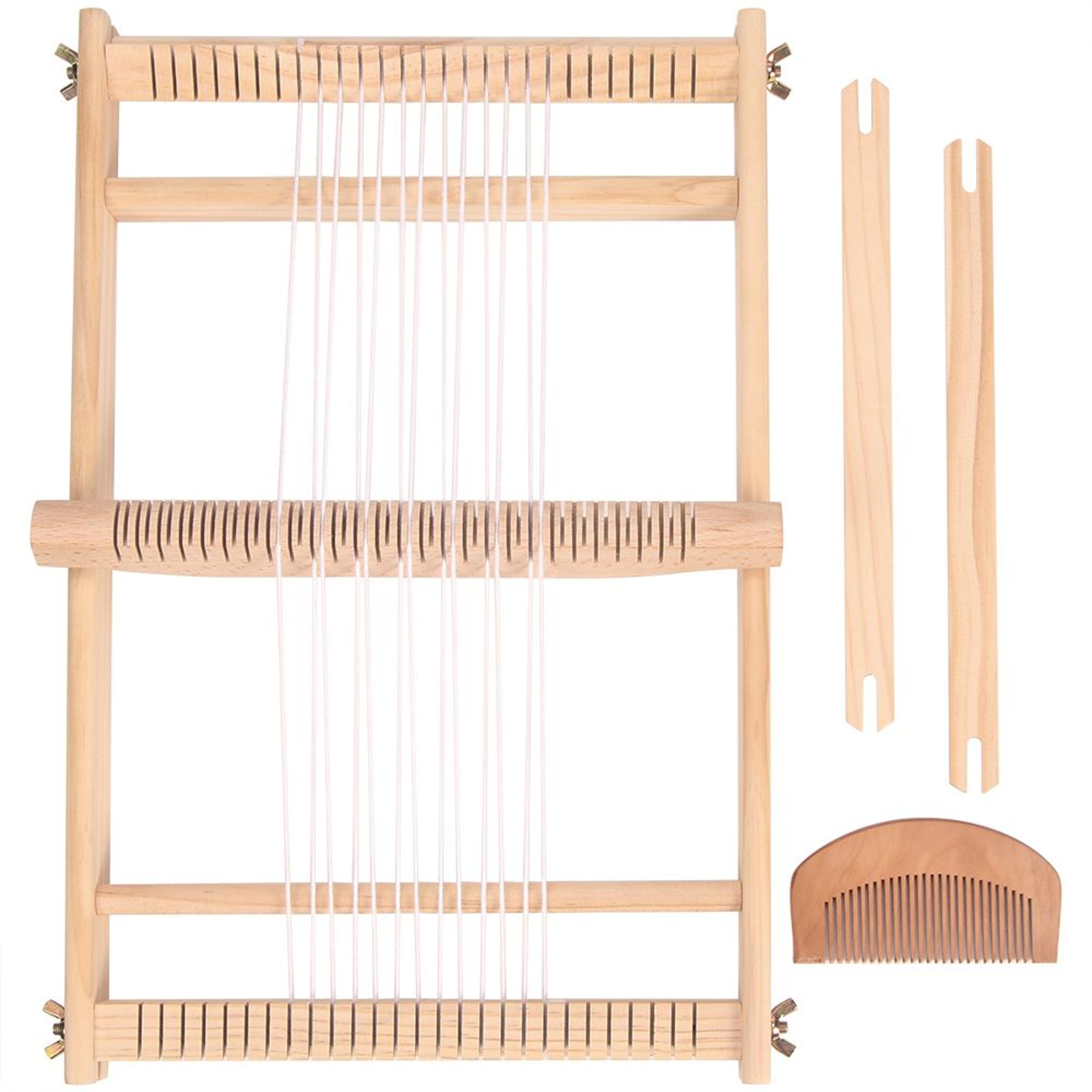 wooden weaving loom frame for beginners and kids