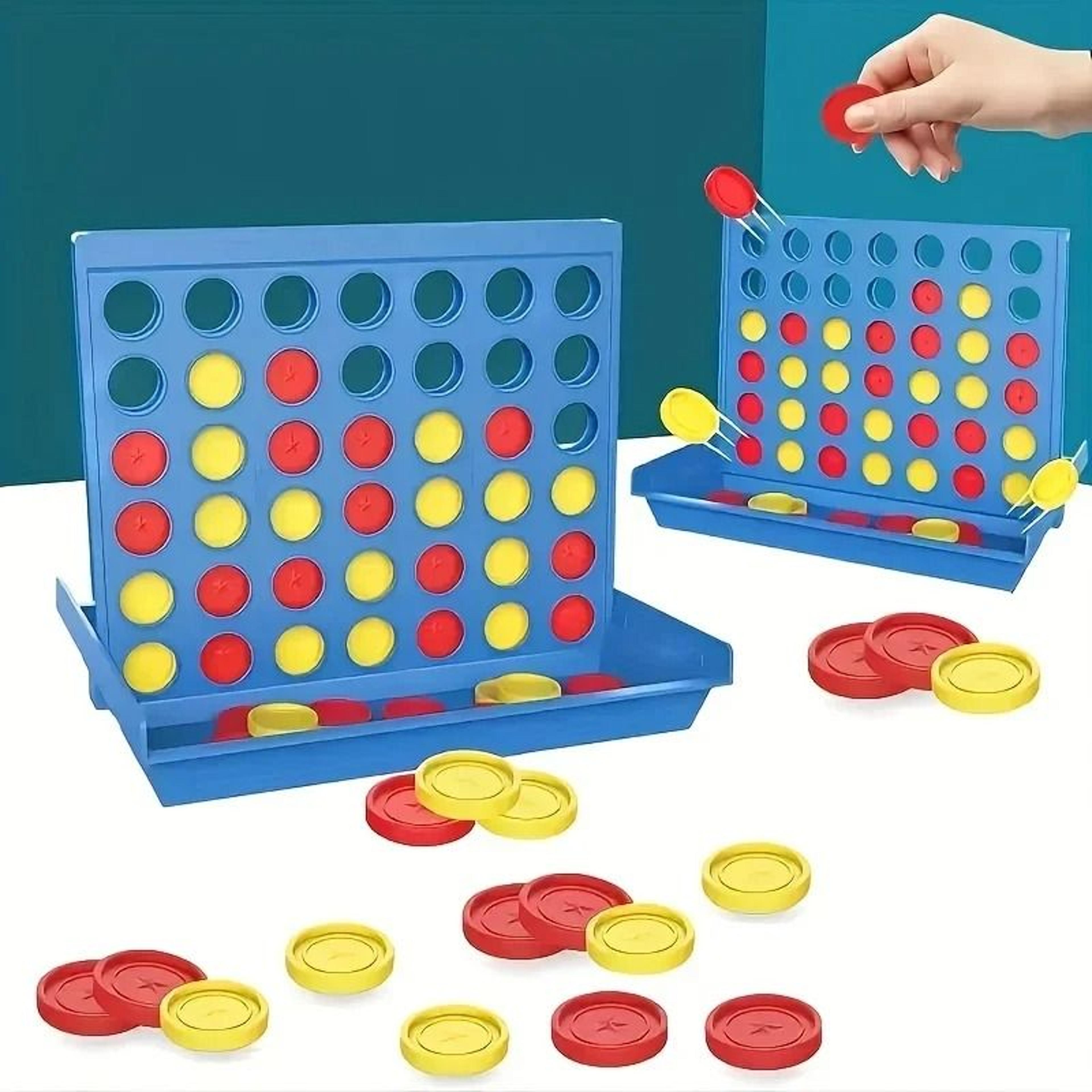 four in a row game classic connect board game for kids and family