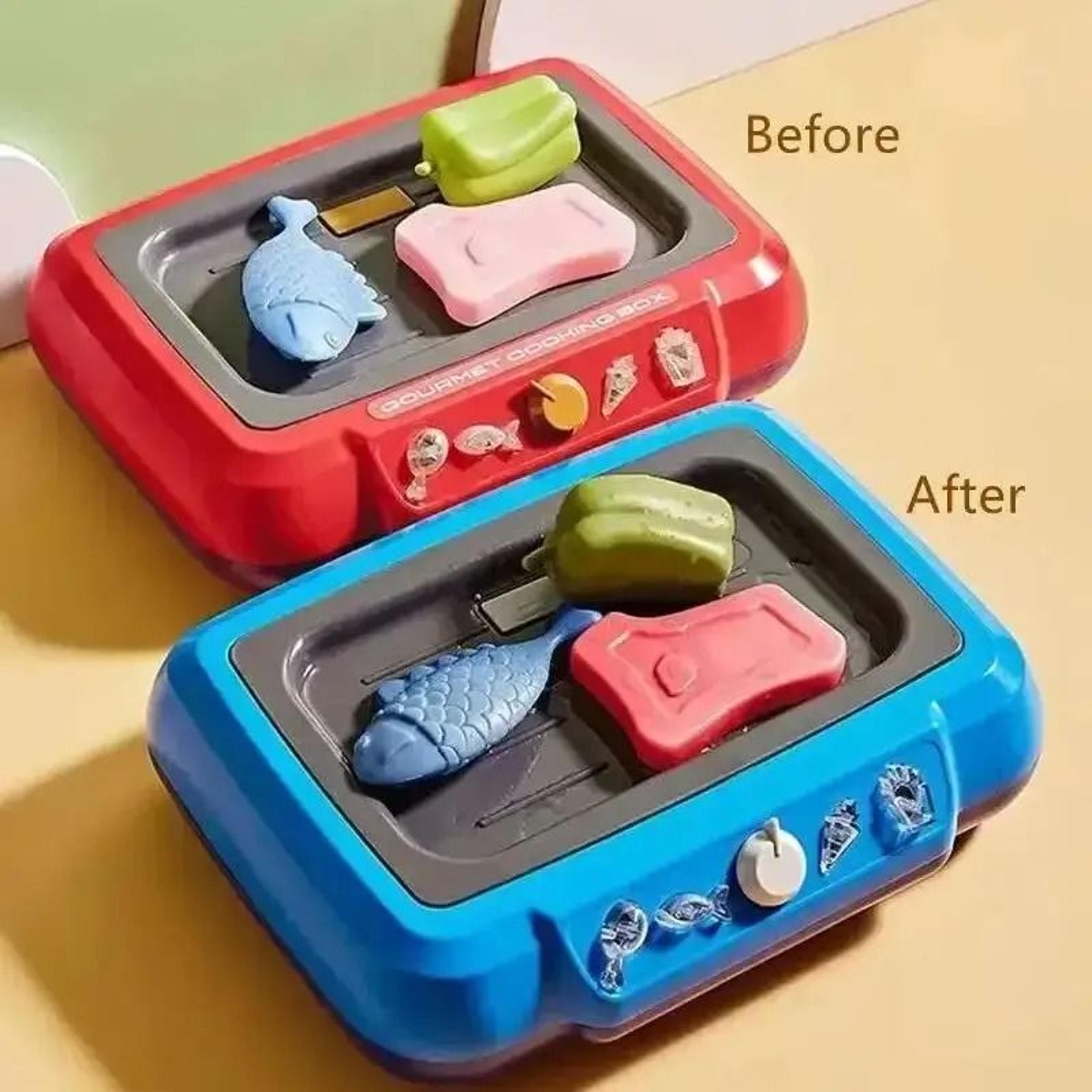 diy kids kitchen playset pretend cooking toy with 20 piece food set