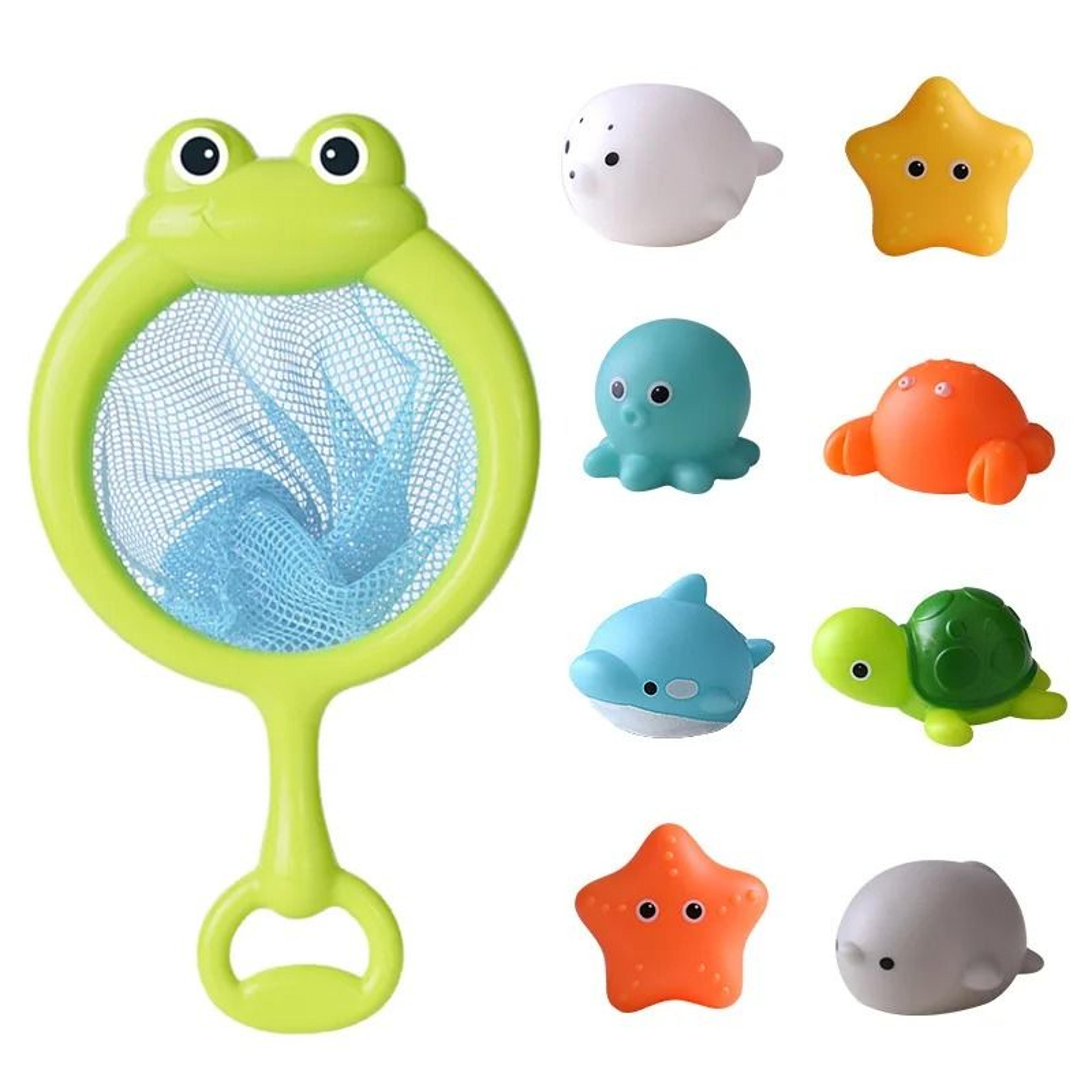 led light up duck bath toy soft floating animal water toy for babies