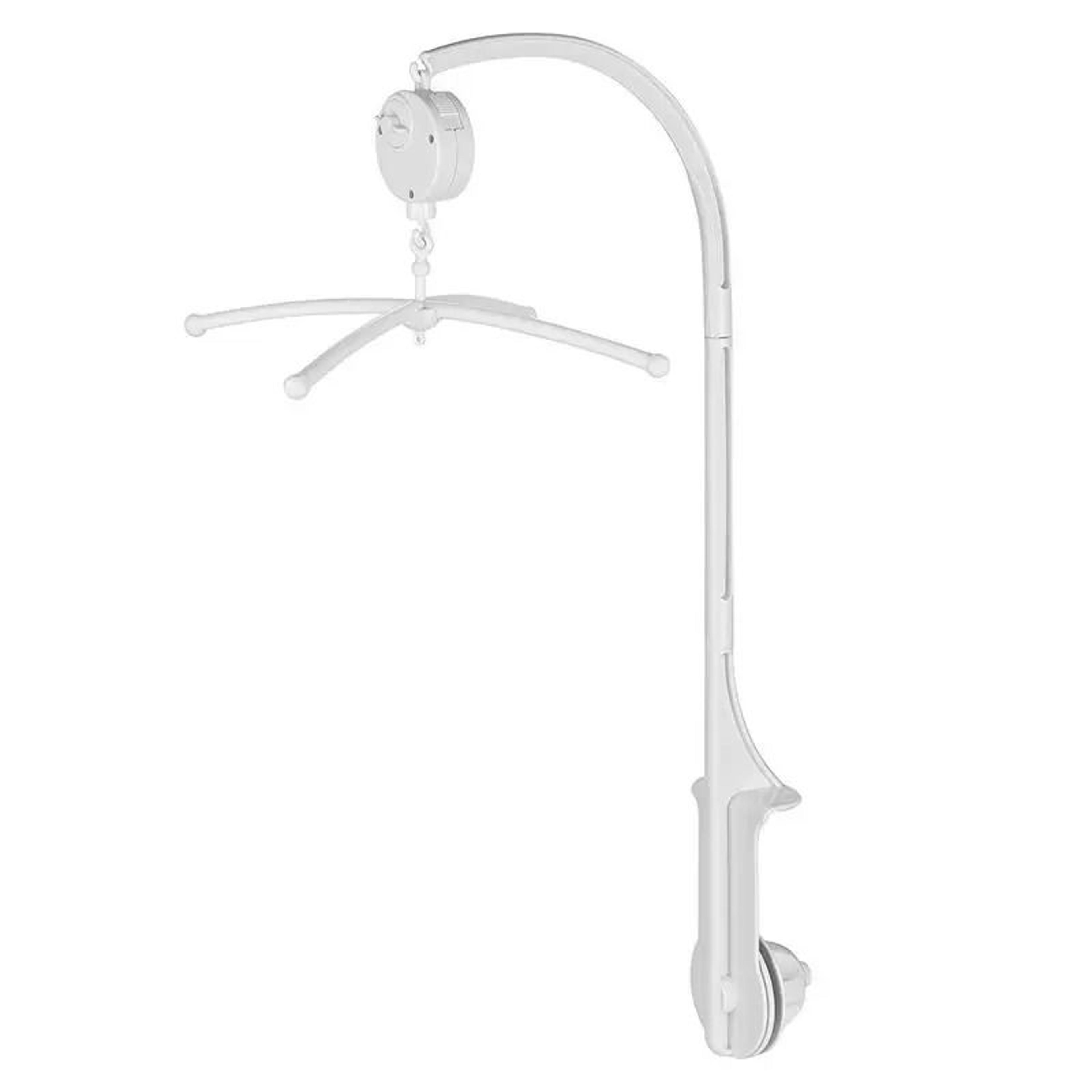 baby crib mobile holder with music box rattle arm for newborns