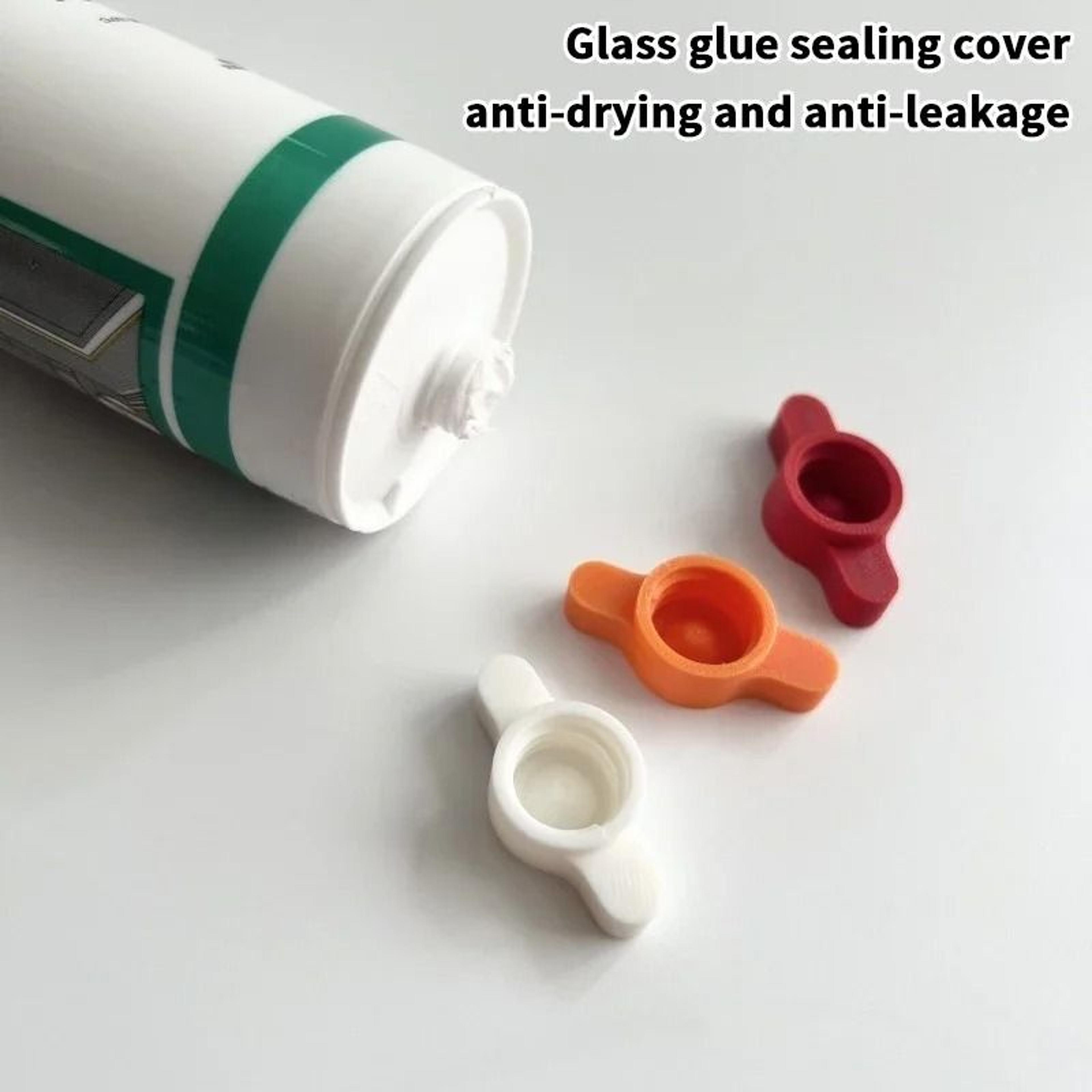 Silicone Glue Sealing Cover Leak Proof Sealant Cap For Glue Tubes 7