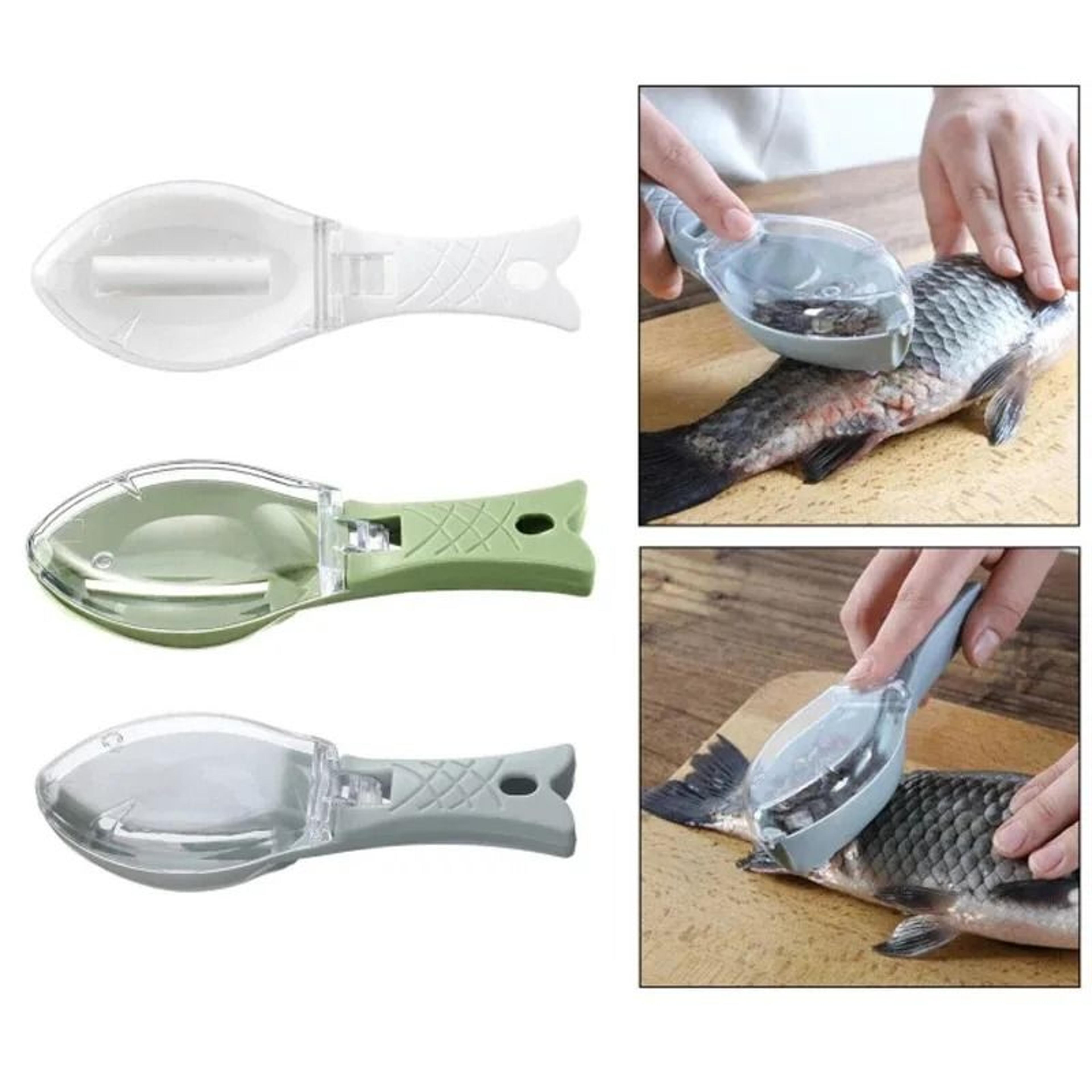 fish scale scraper brush for fast and easy fish cleaning