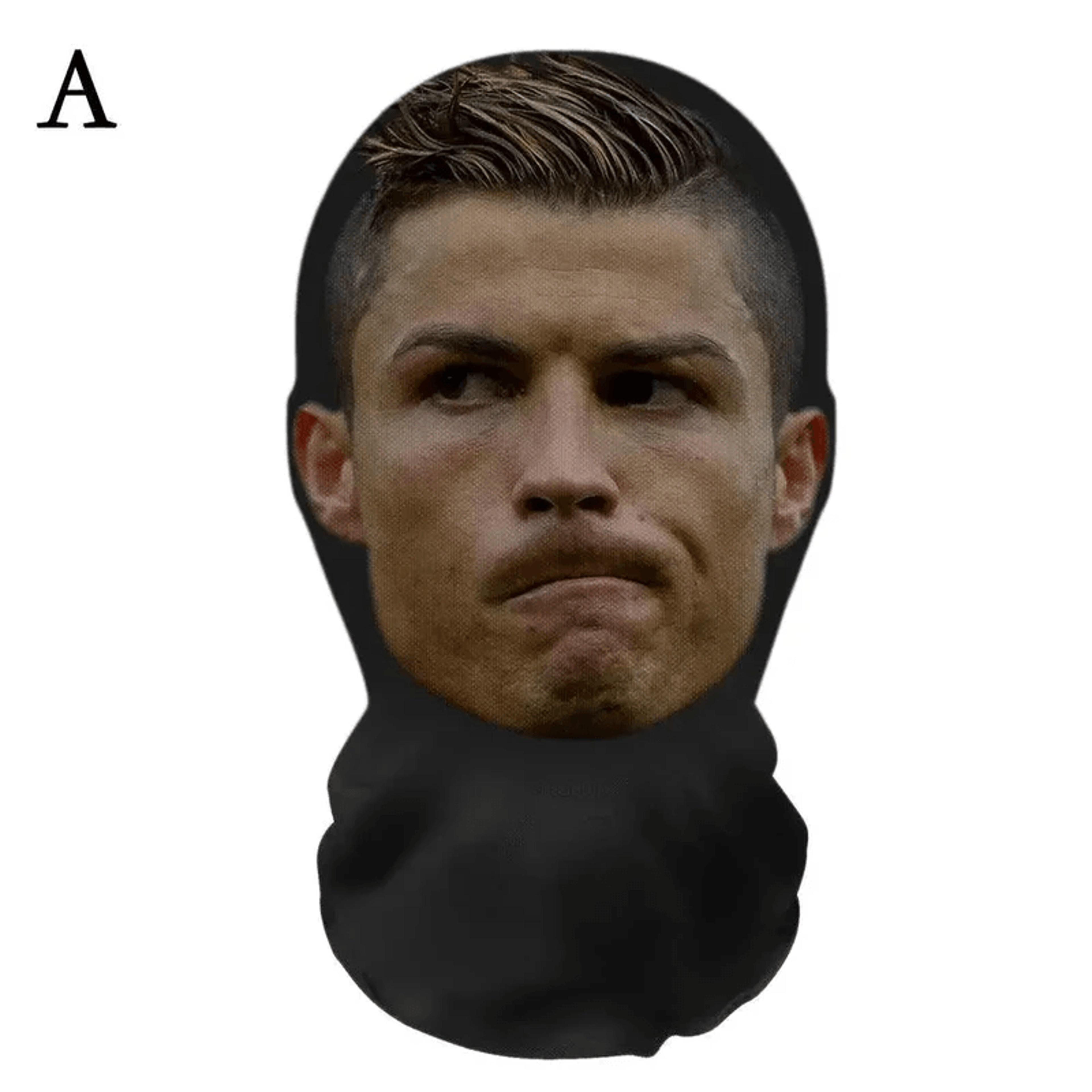 humorous printed face mask for parties