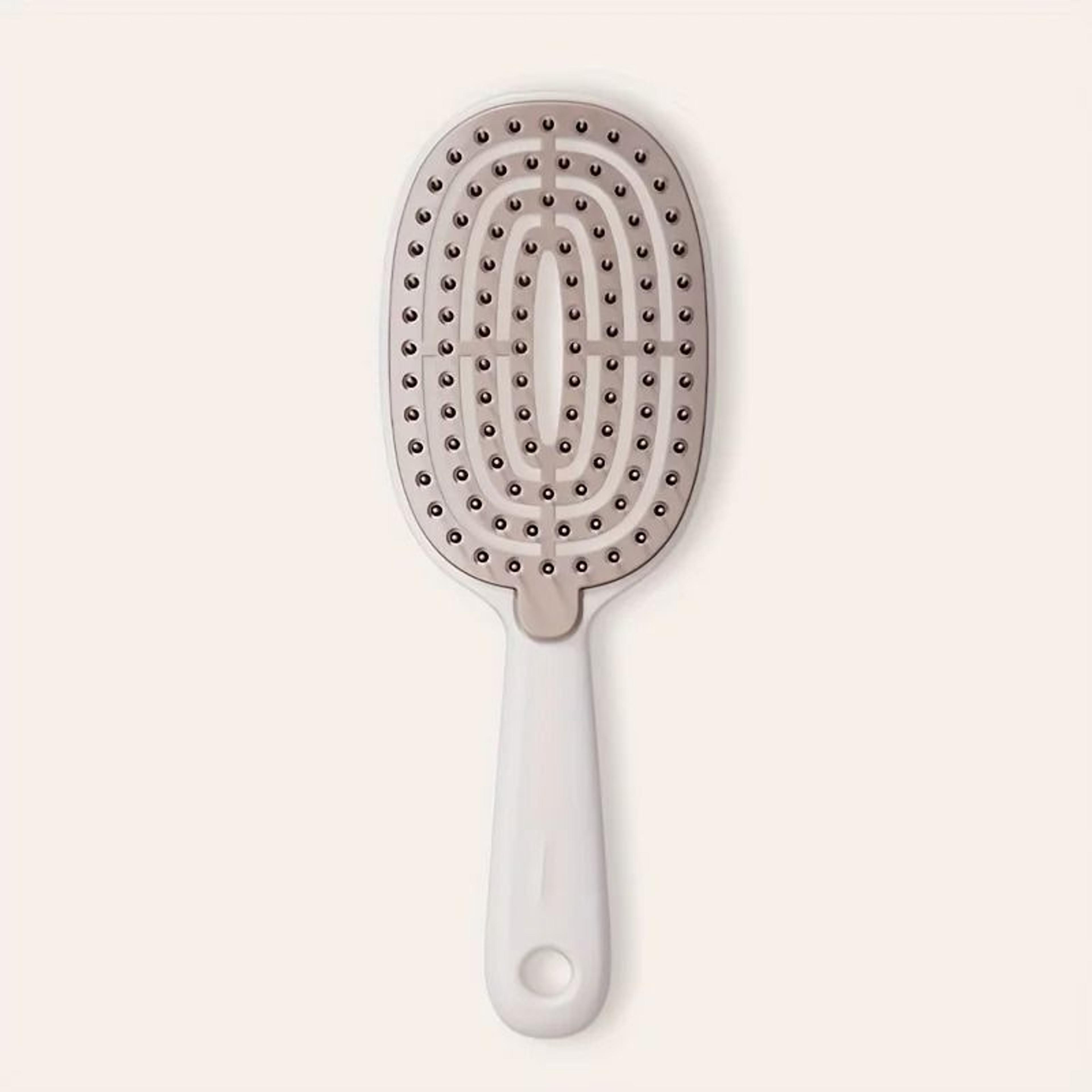 portable hollow hair comb anti tangling scalp massage brush