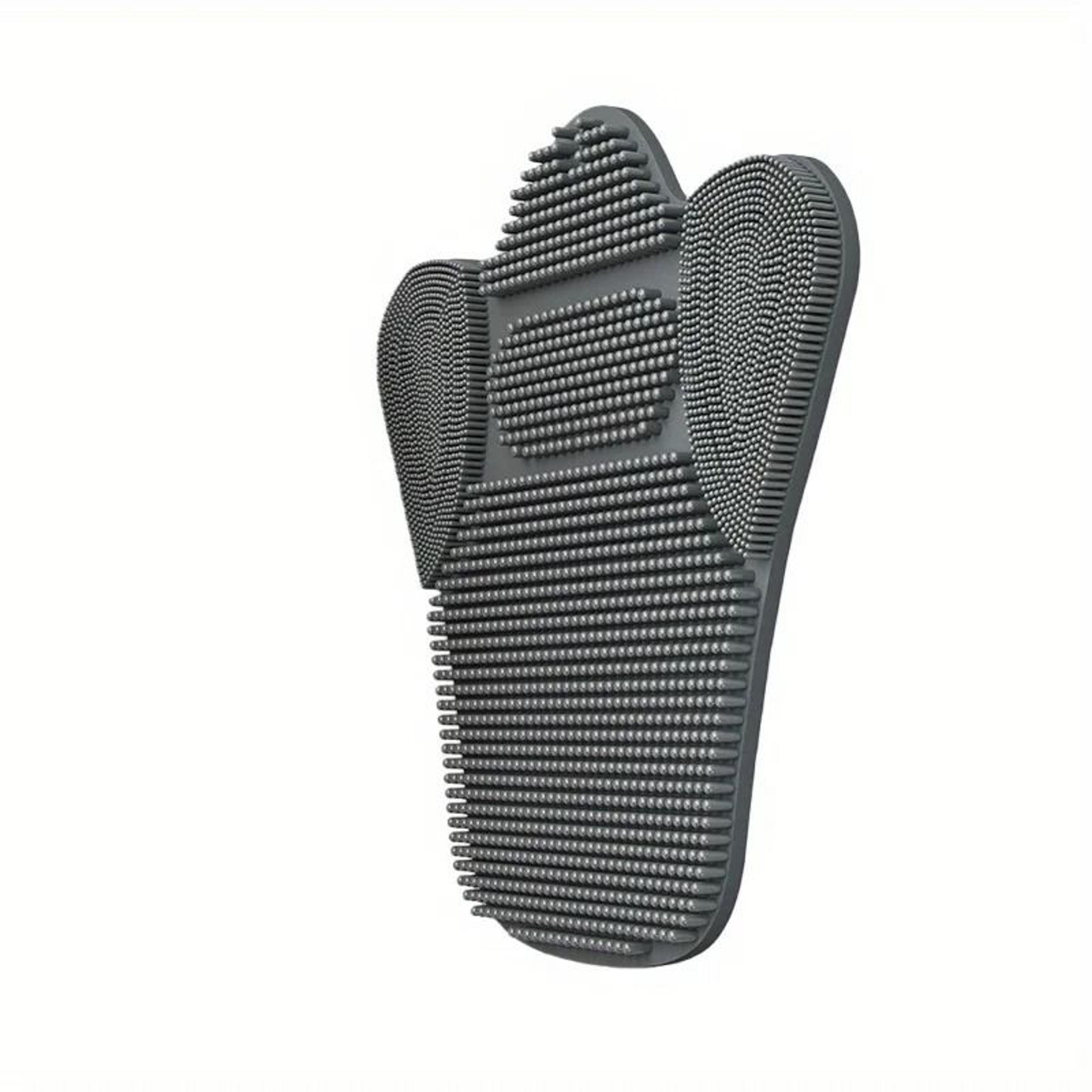 extra large suction cup back scrubber with soft bristles for deep cleansing and massage