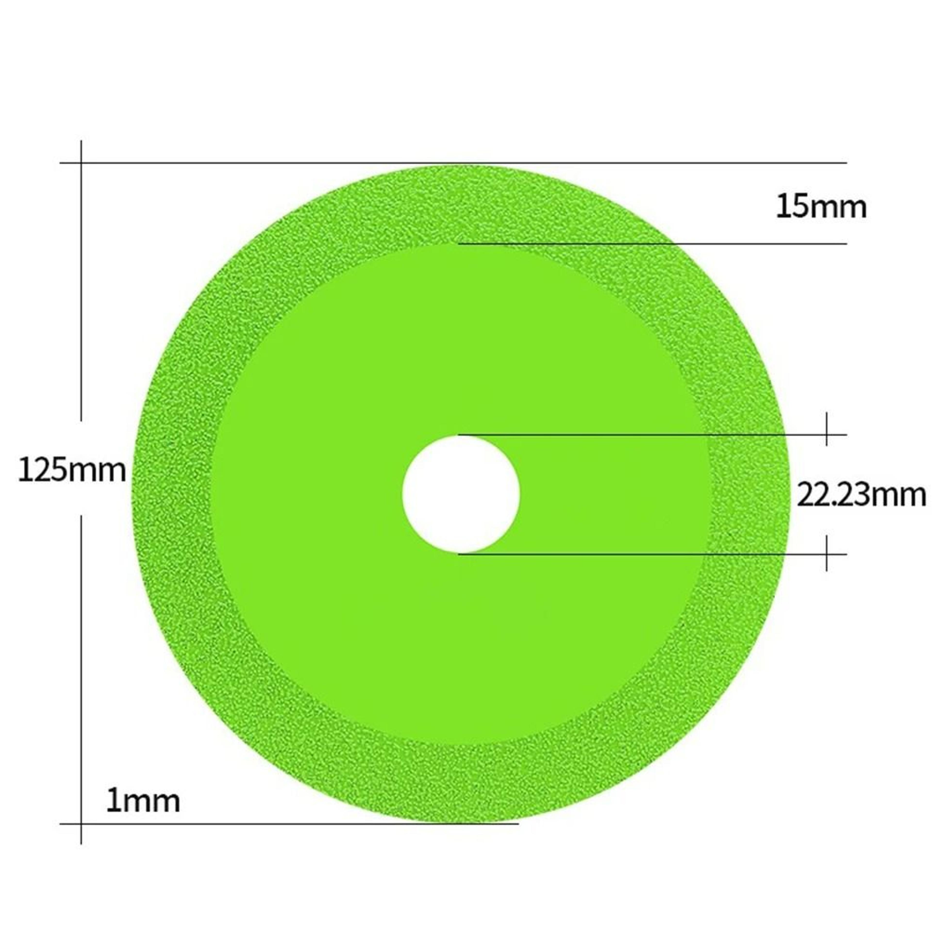 Diamond Glass Cutting Disc 115mm 125mm Grinding Blade For Tile Marble And Jade 2