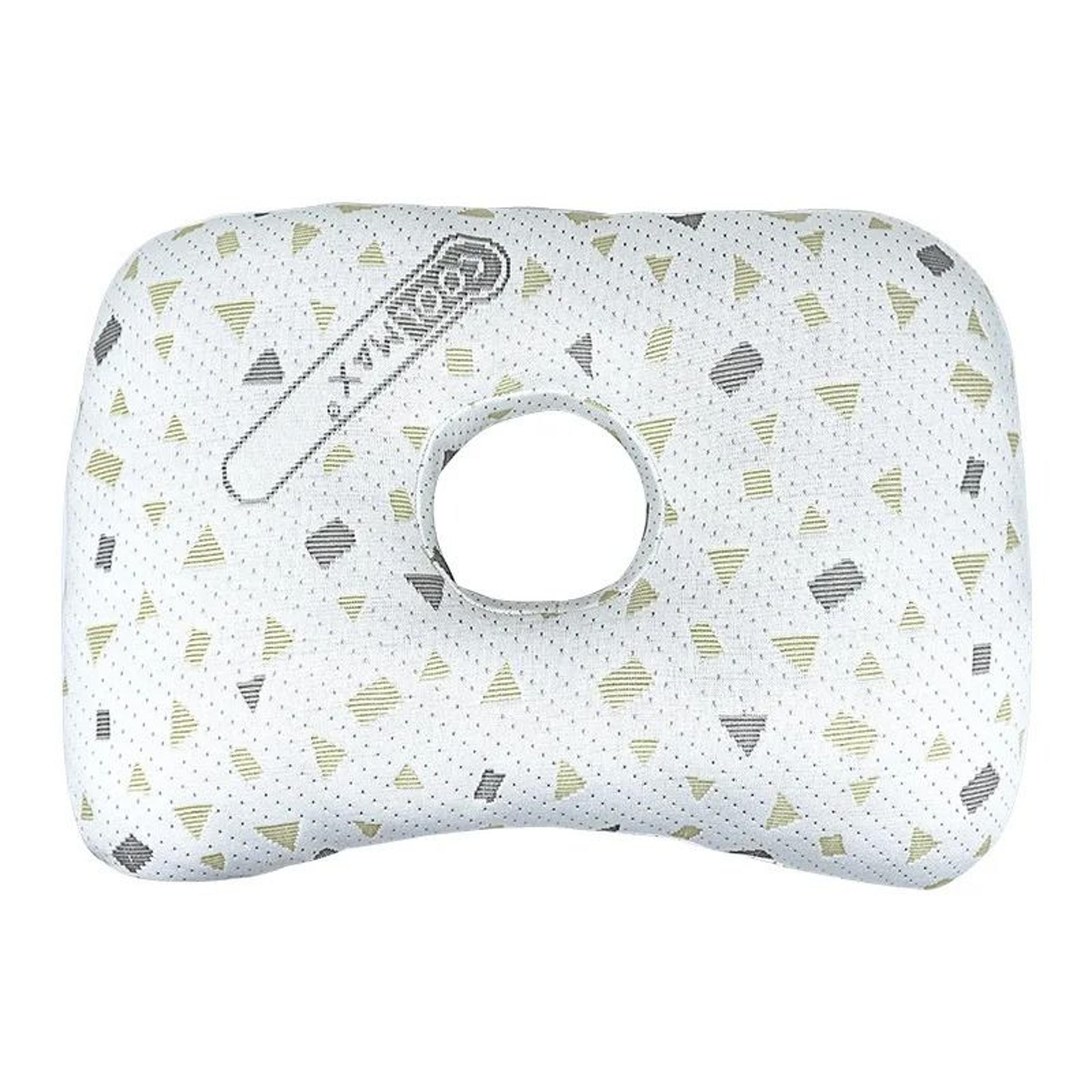 Bamboo Fiber Orthopedic Ear Pillow For Side Sleepers With Pressure Relief Design 3