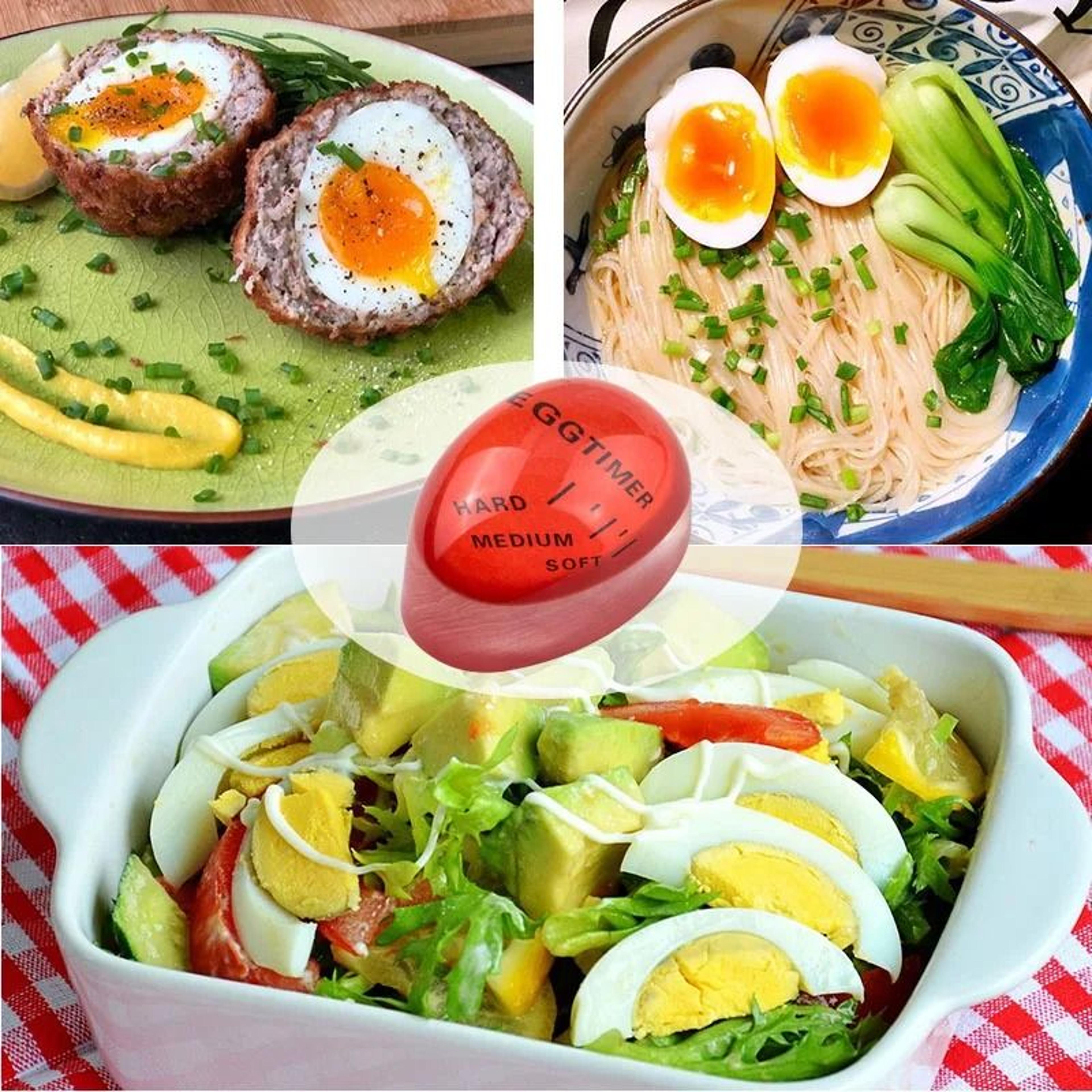 Color Changing Egg Timer Kitchen Tool For Perfect Soft Medium Hard Boiled Eggs 3