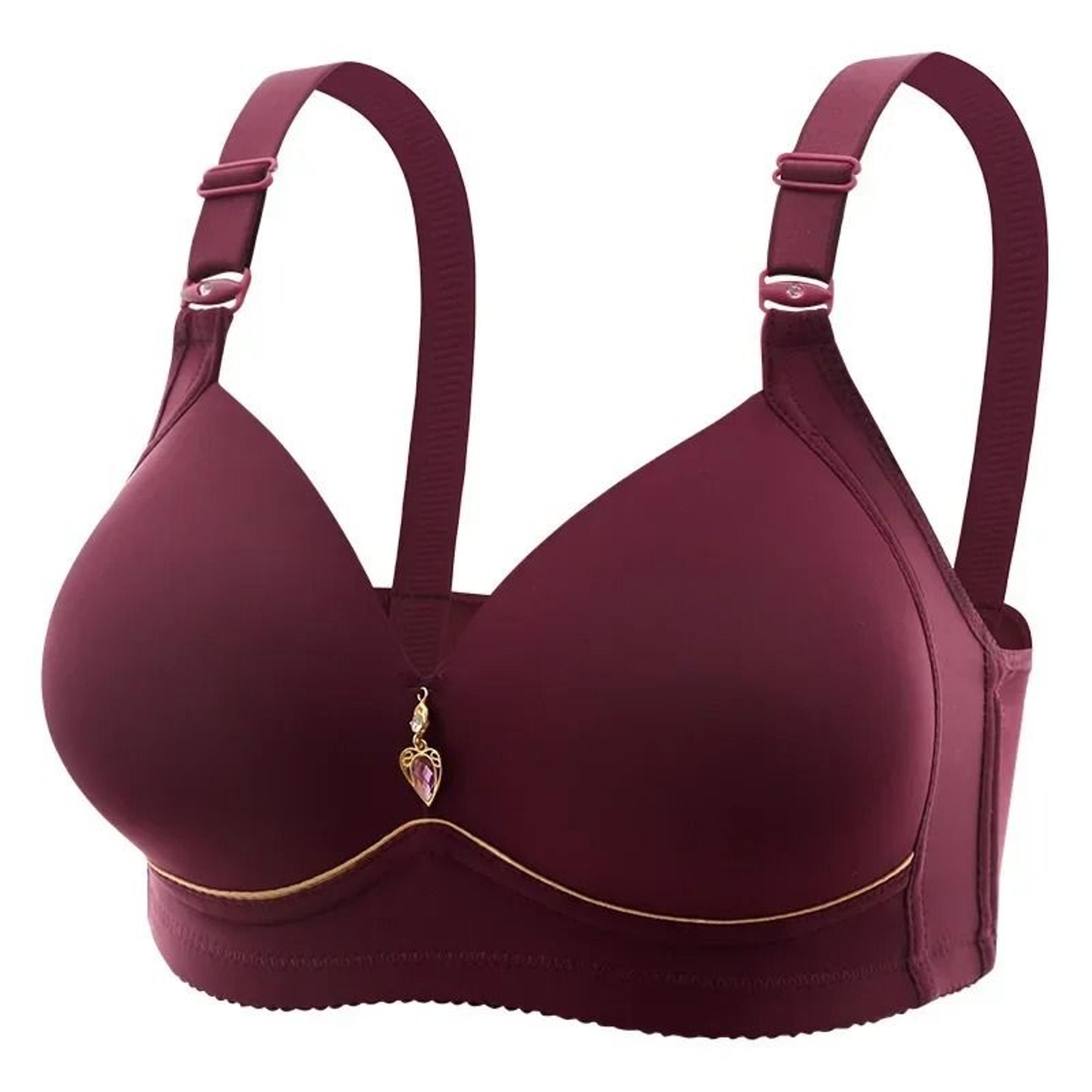 wire free breathable bra for women comfortable plus size support bra