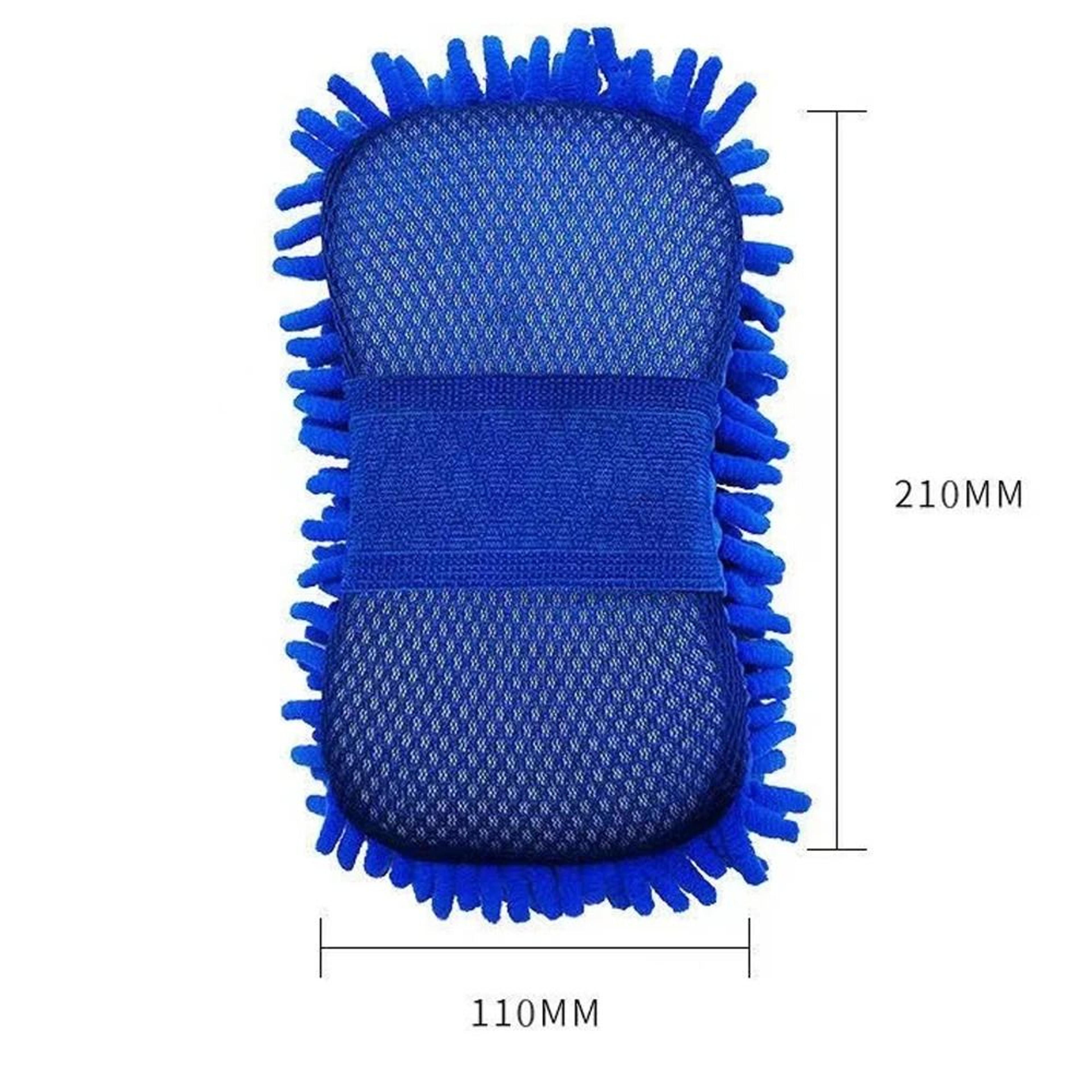 Microfiber Car Wash Gloves And Cleaning Sponge Set For Scratch Free Auto Care 3