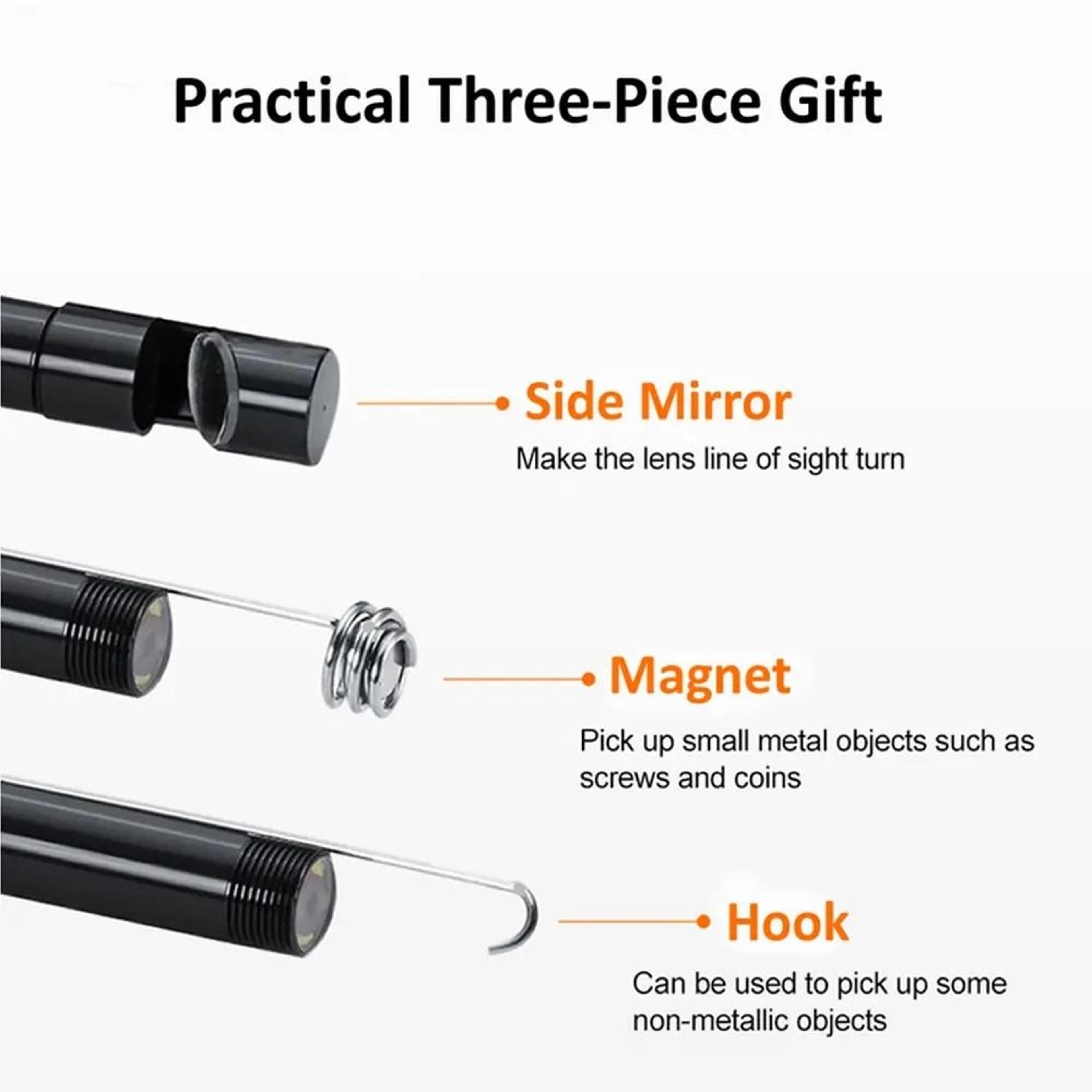 USB Endoscope Camera Type C Waterproof Inspection Camera With LED Lights 4