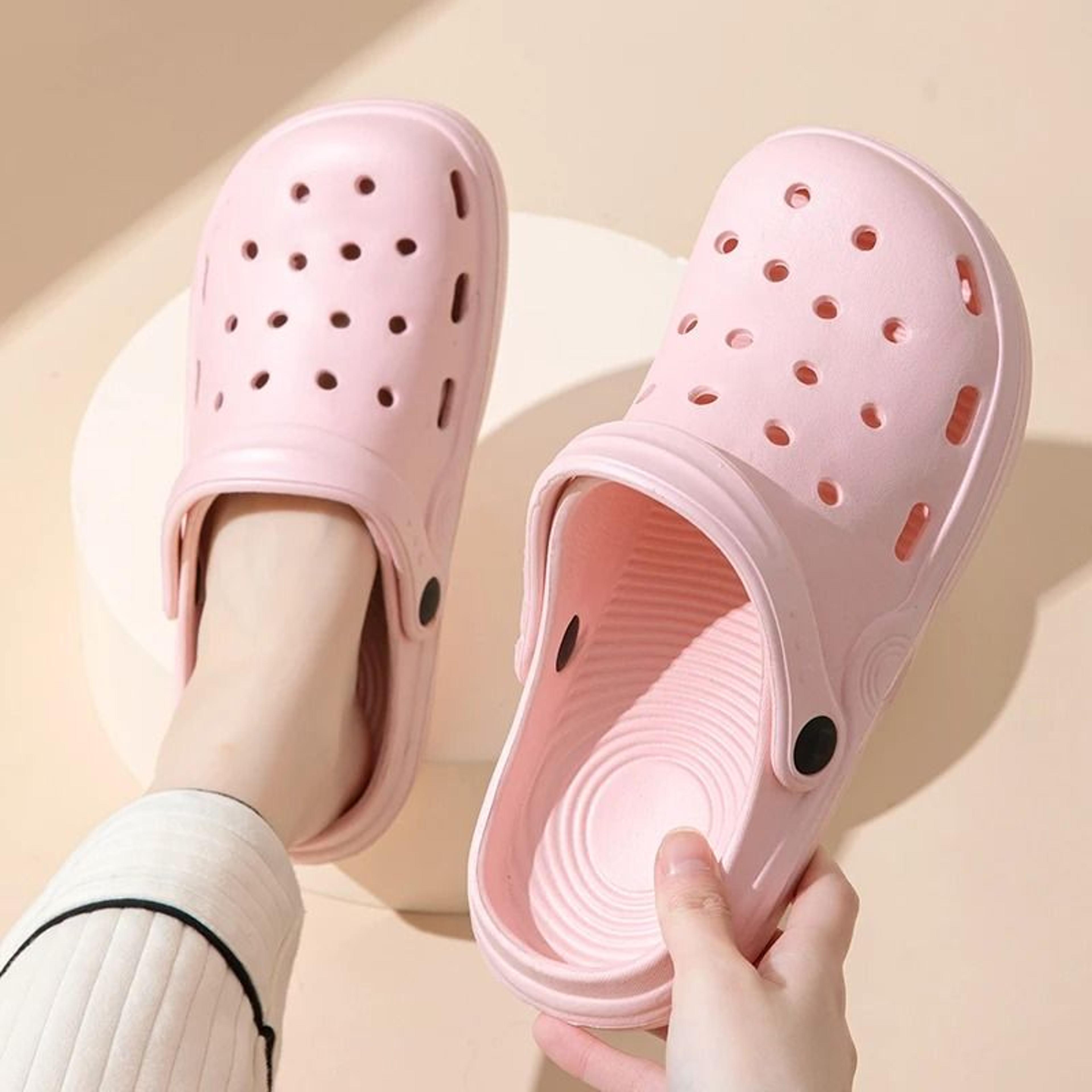 Women EVA Platform Clogs Summer Garden Beach Slippers 5