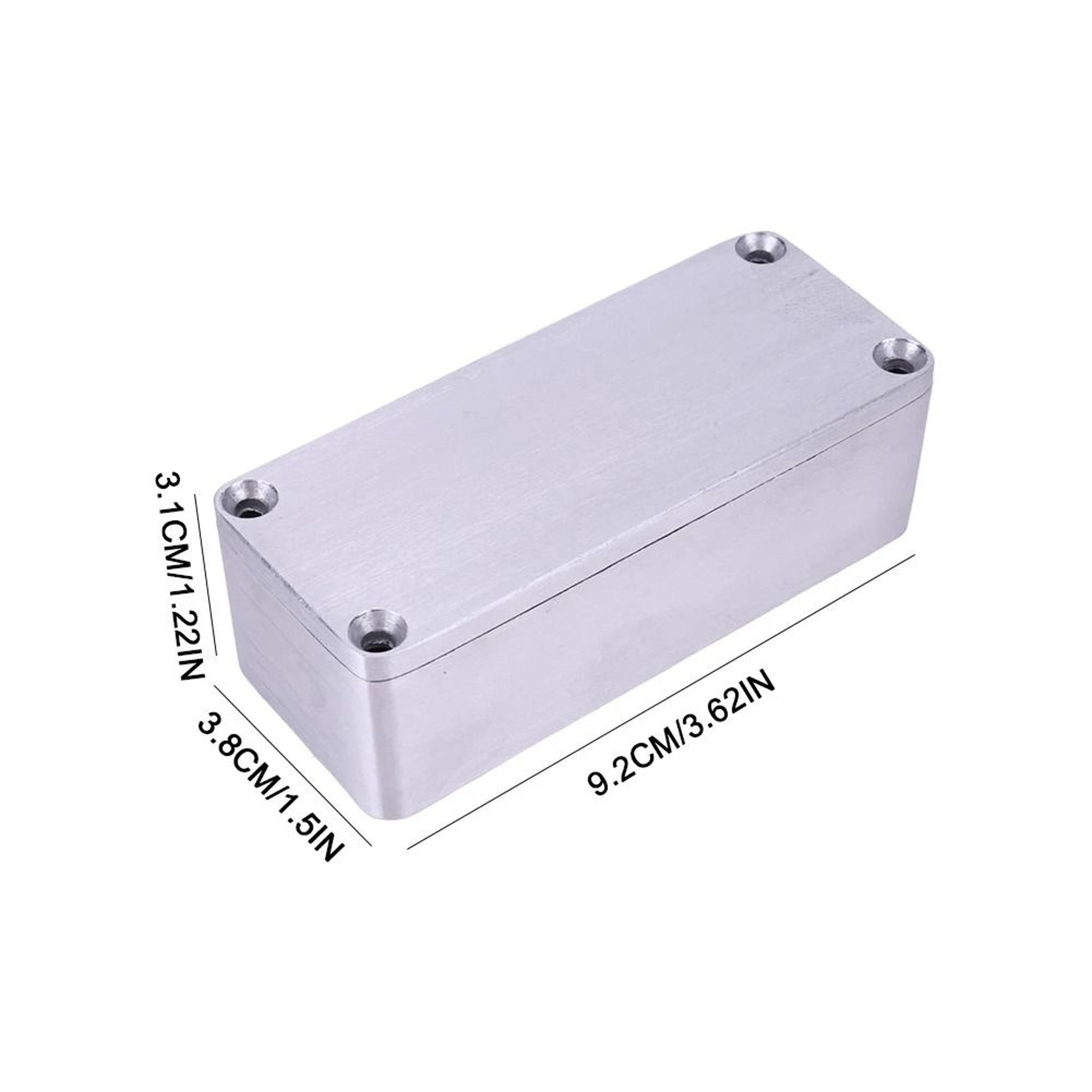 1590A Aluminum Guitar Pedal Enclosure Stomp Box Housing With Screws 2
