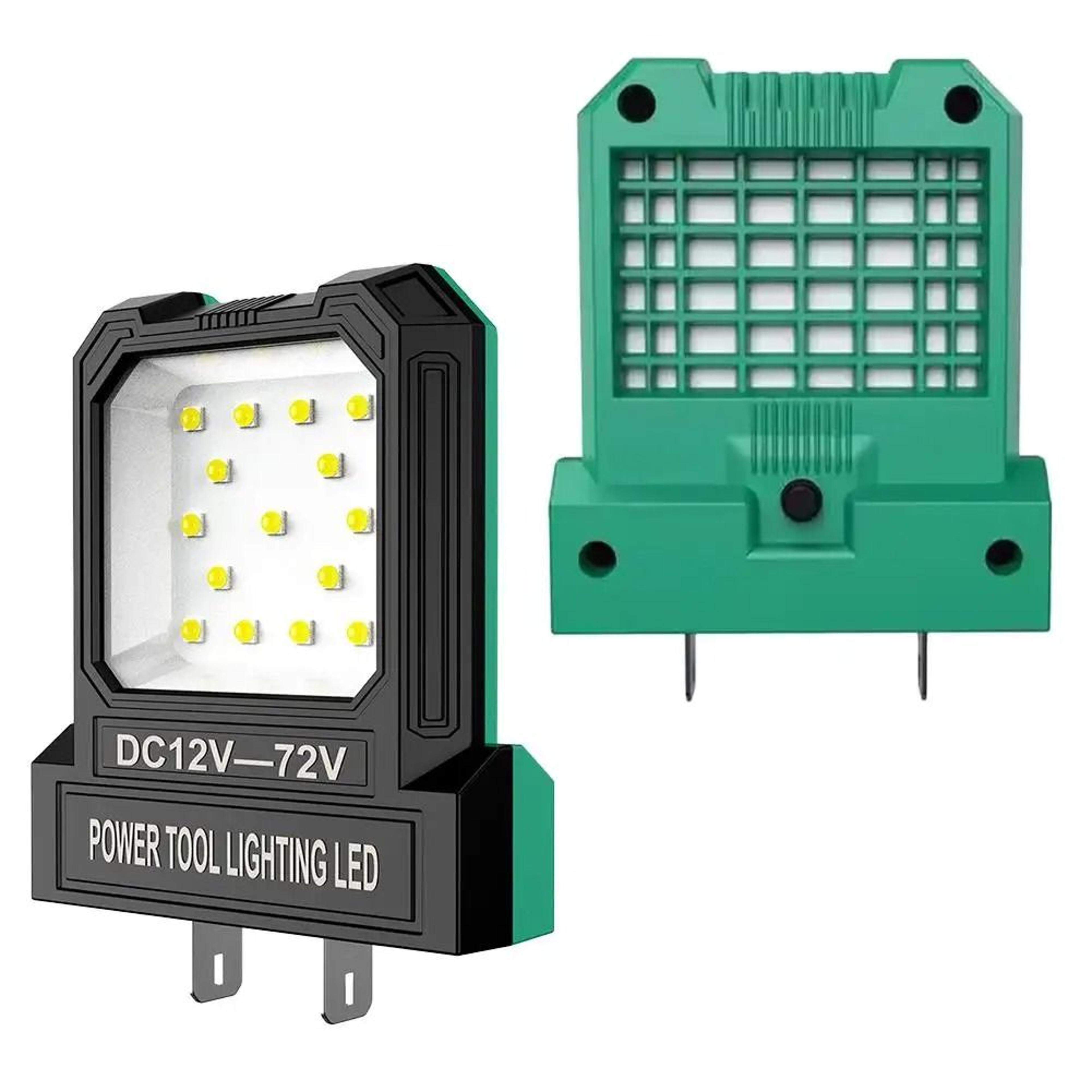 Universal Battery Powered LED Work Light Floodlight For Power Tools 4