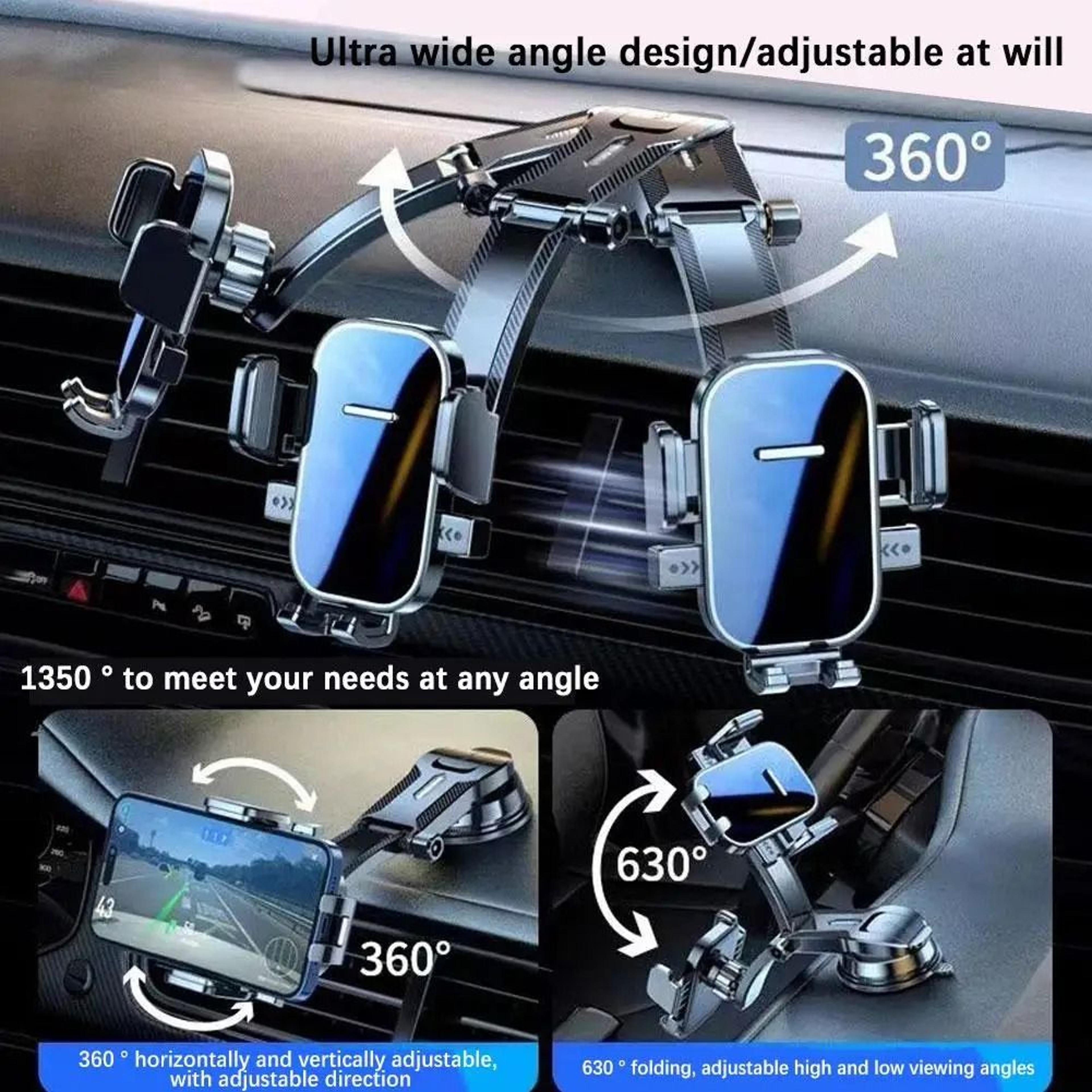 360 Rotatable Car Phone Holder Dashboard And Windshield Mount 5
