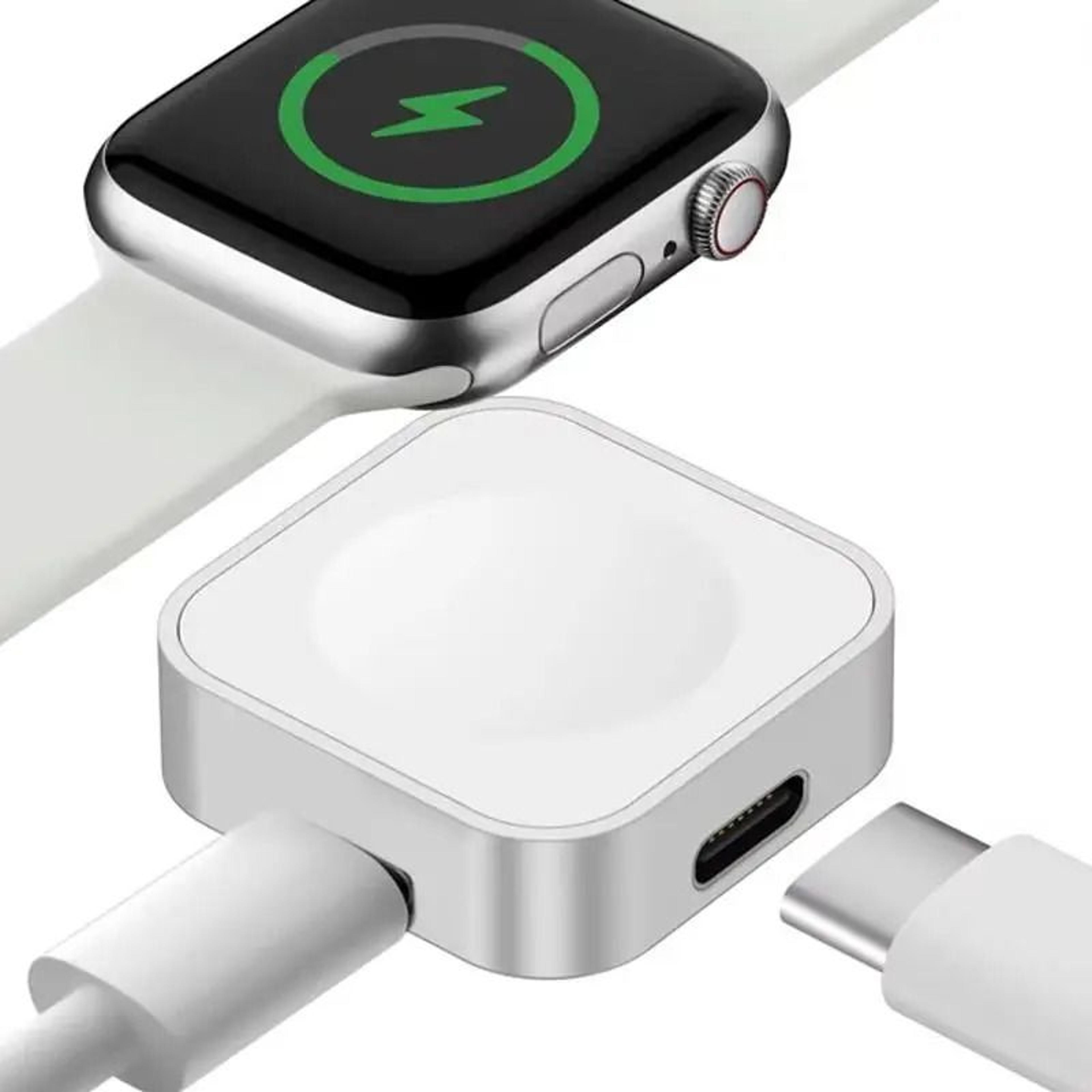 portable apple watch charger type c fast charging dock adapter