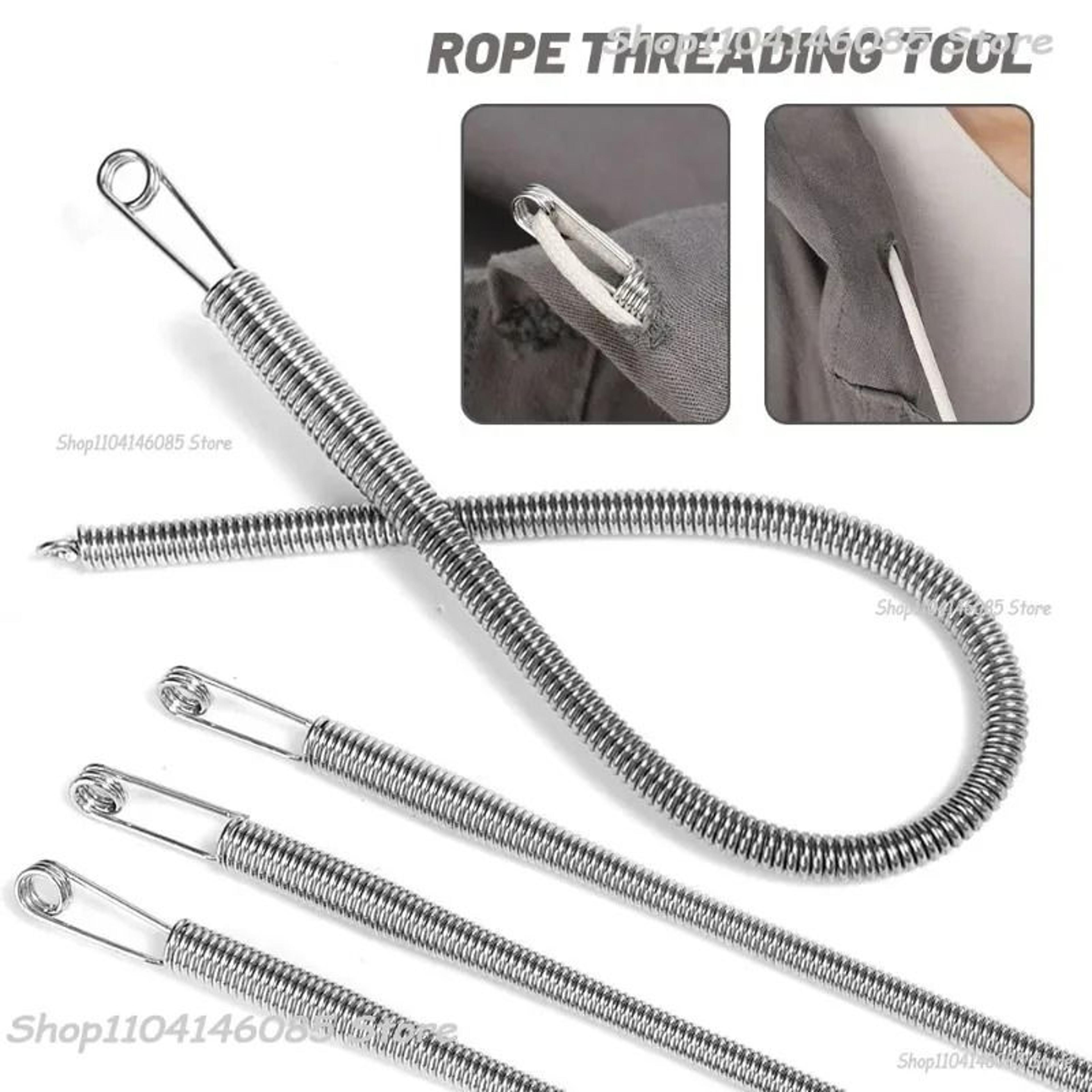 Bendable Drawstring Threader Clip Rope Threading Tool For Sewing And DIY Repairs 5