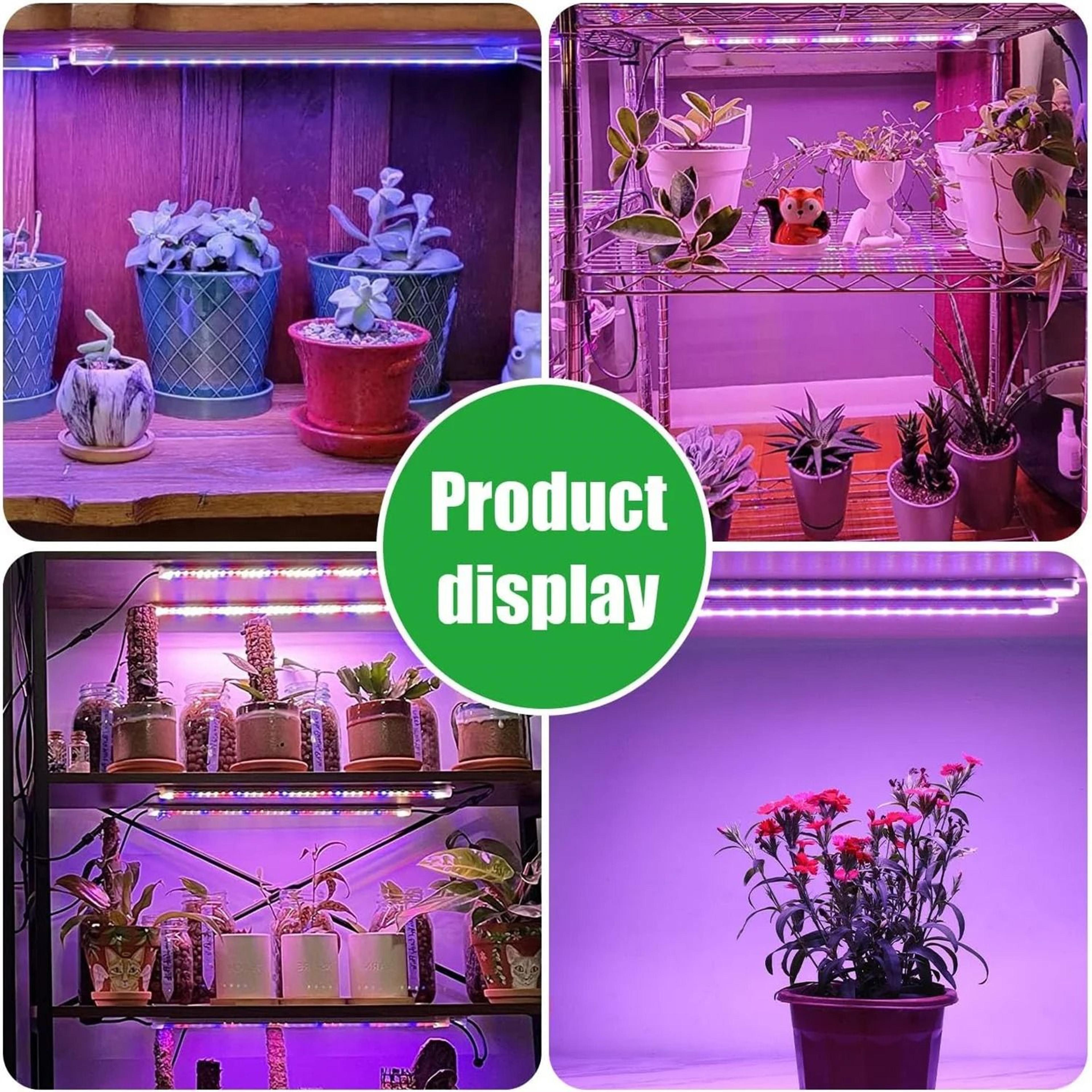 usb led grow light full spectrum with timer dimmable indoor plant lamp