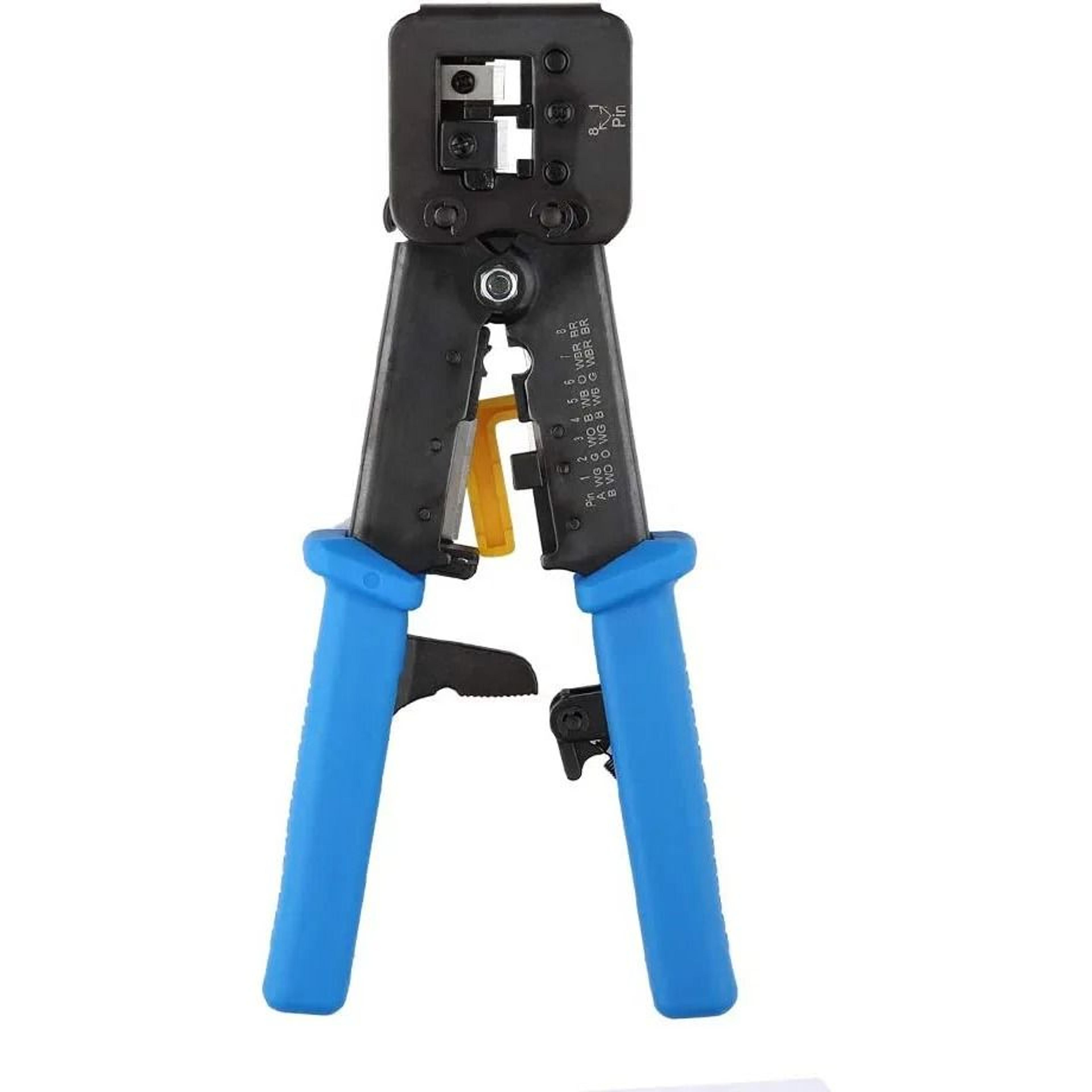 Multi Function RJ45 Crimping Tool Network Cable Crimper And Stripper Pliers 5