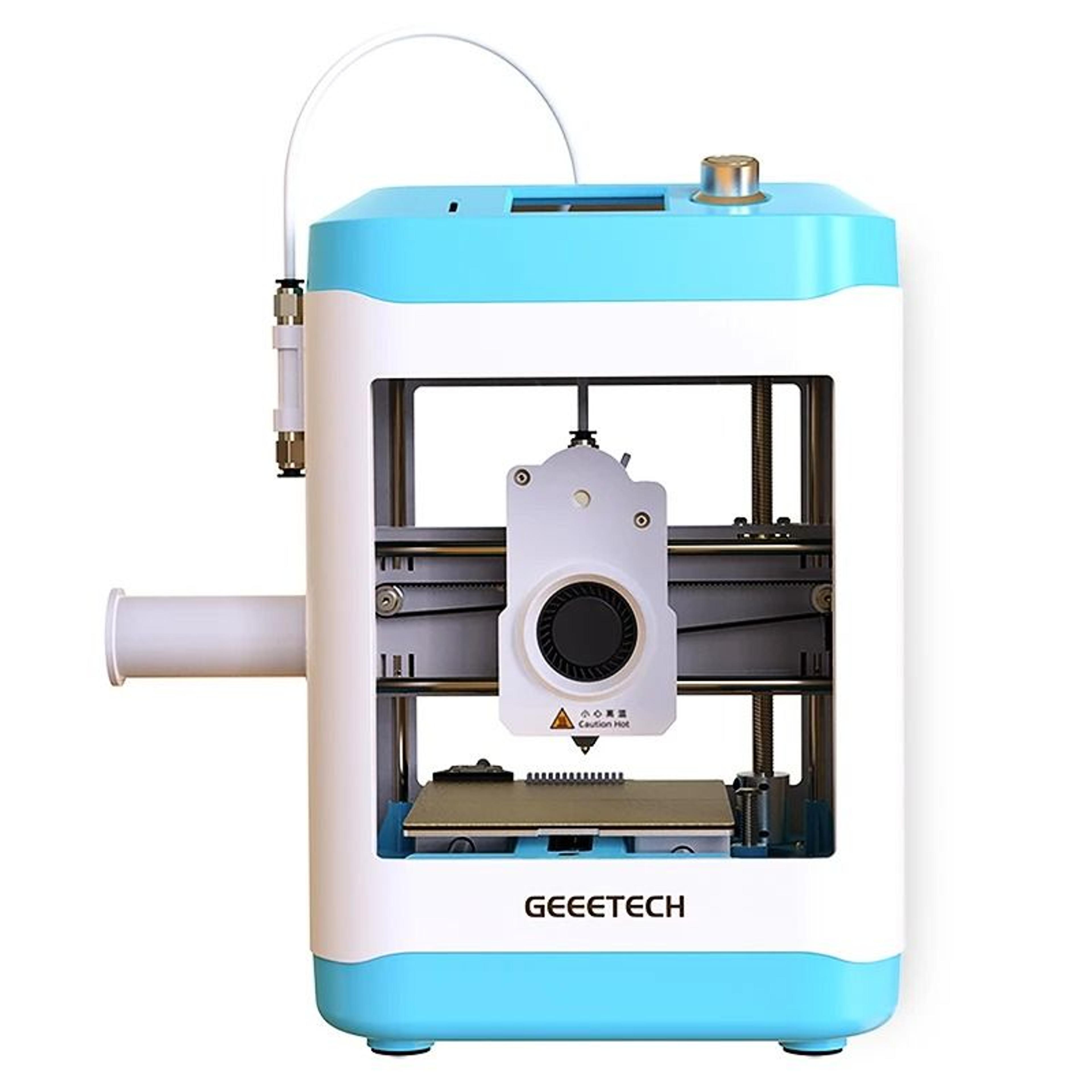 geeetech m1 mini 3d printer for kids and beginners with auto leveling