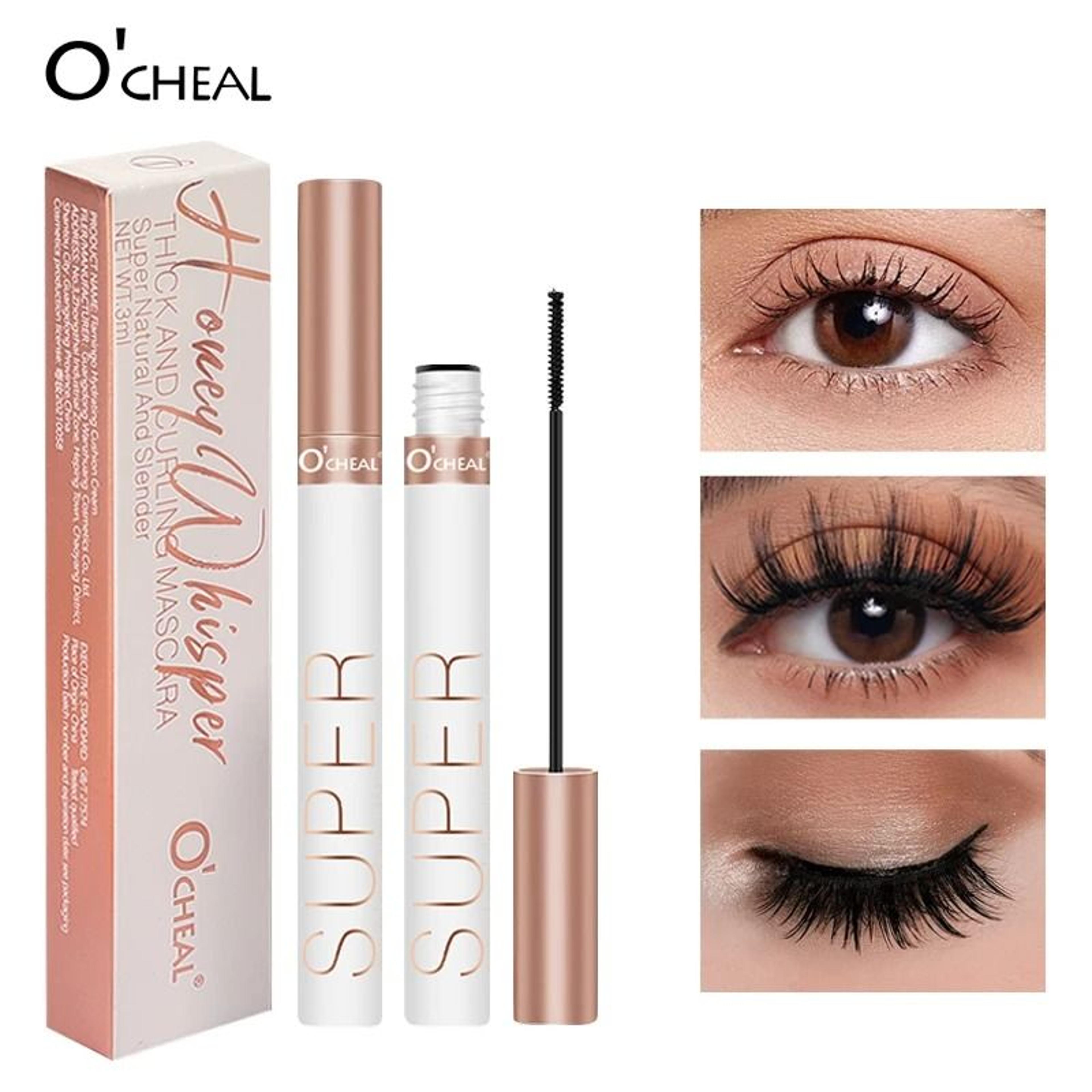 ocheal 3d silk black mascara for lengthening and curling lashes