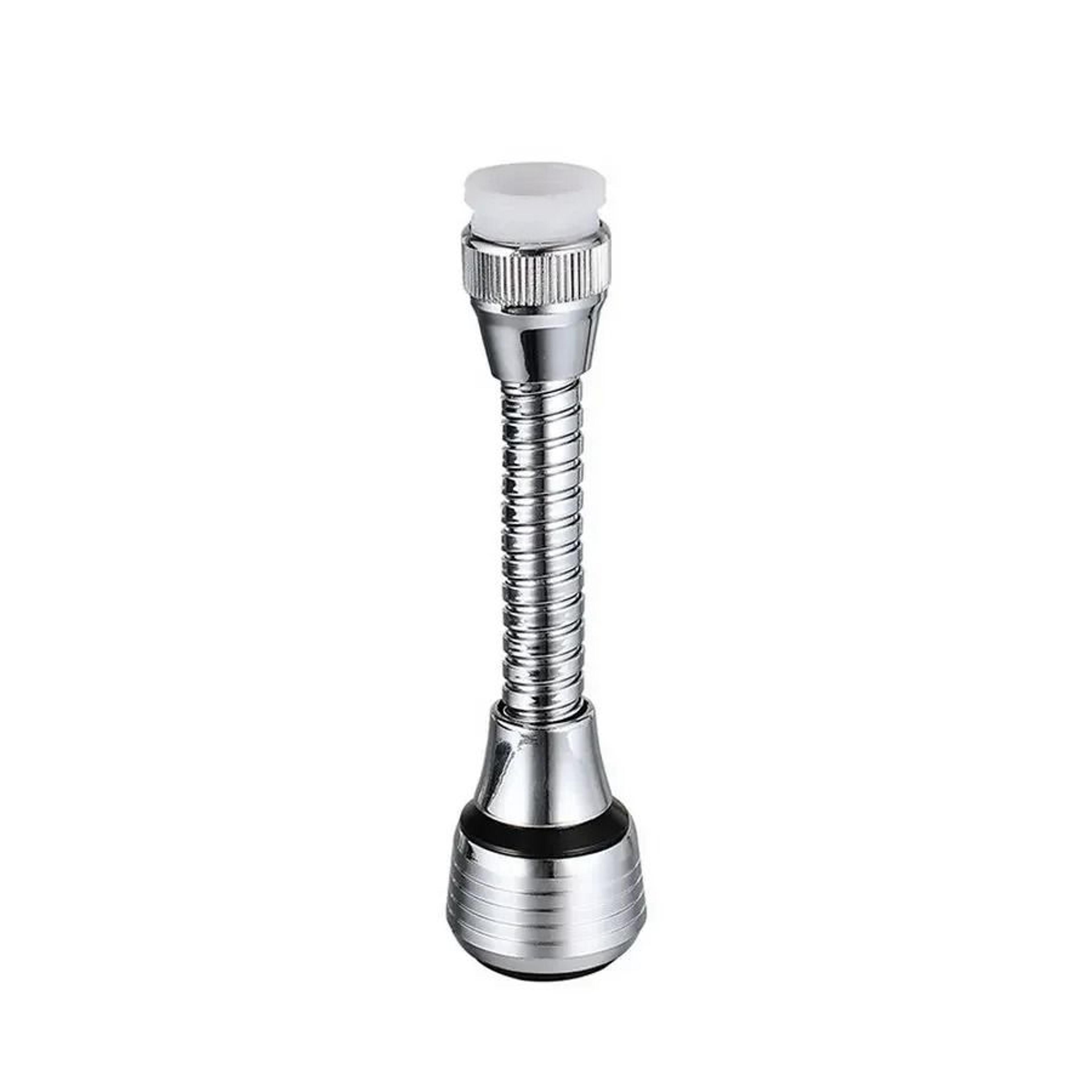 stainless steel rotating faucet sprayer water saving splash proof extender