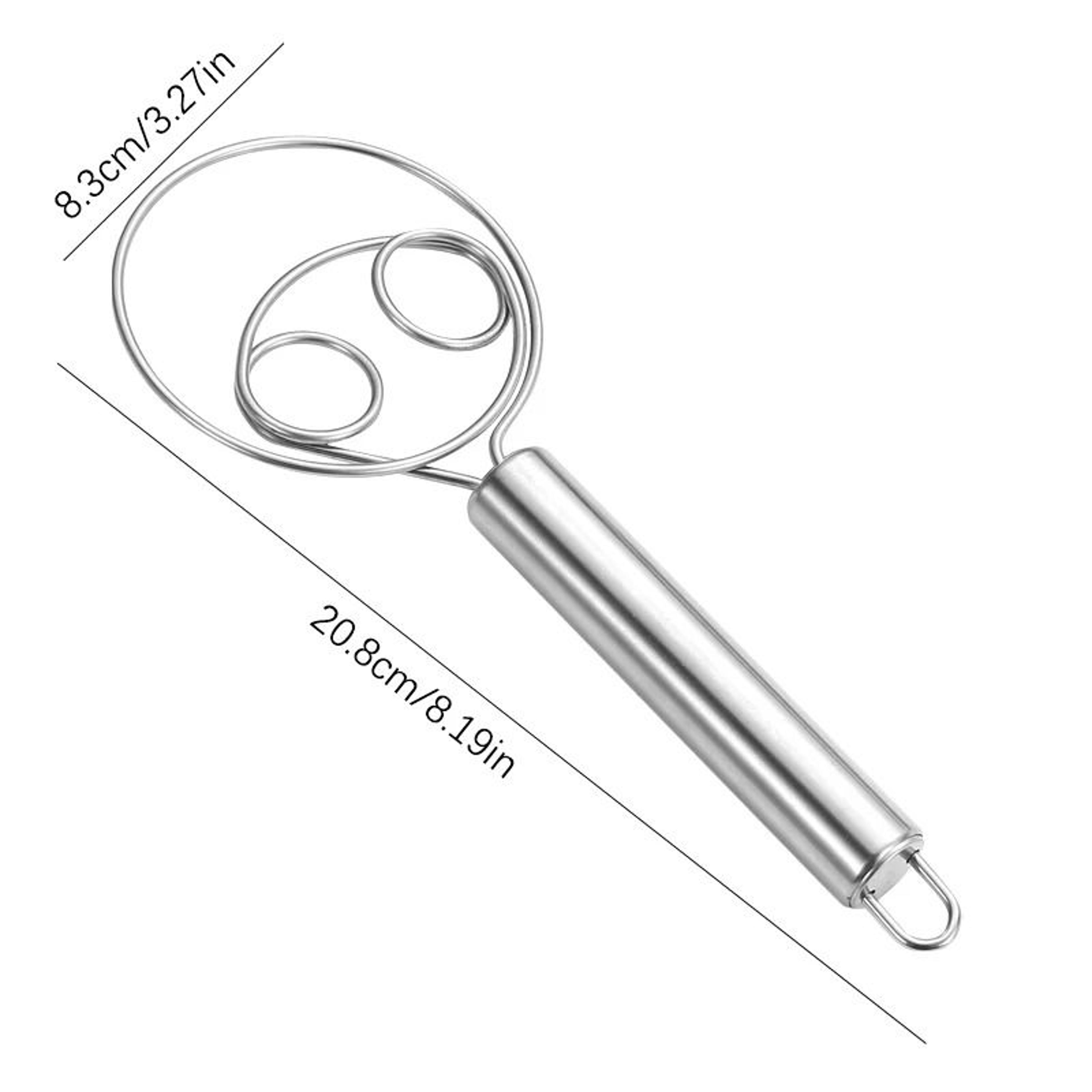 MixPro Stainless Steel Pasta Mixer And Dough Whisk 1