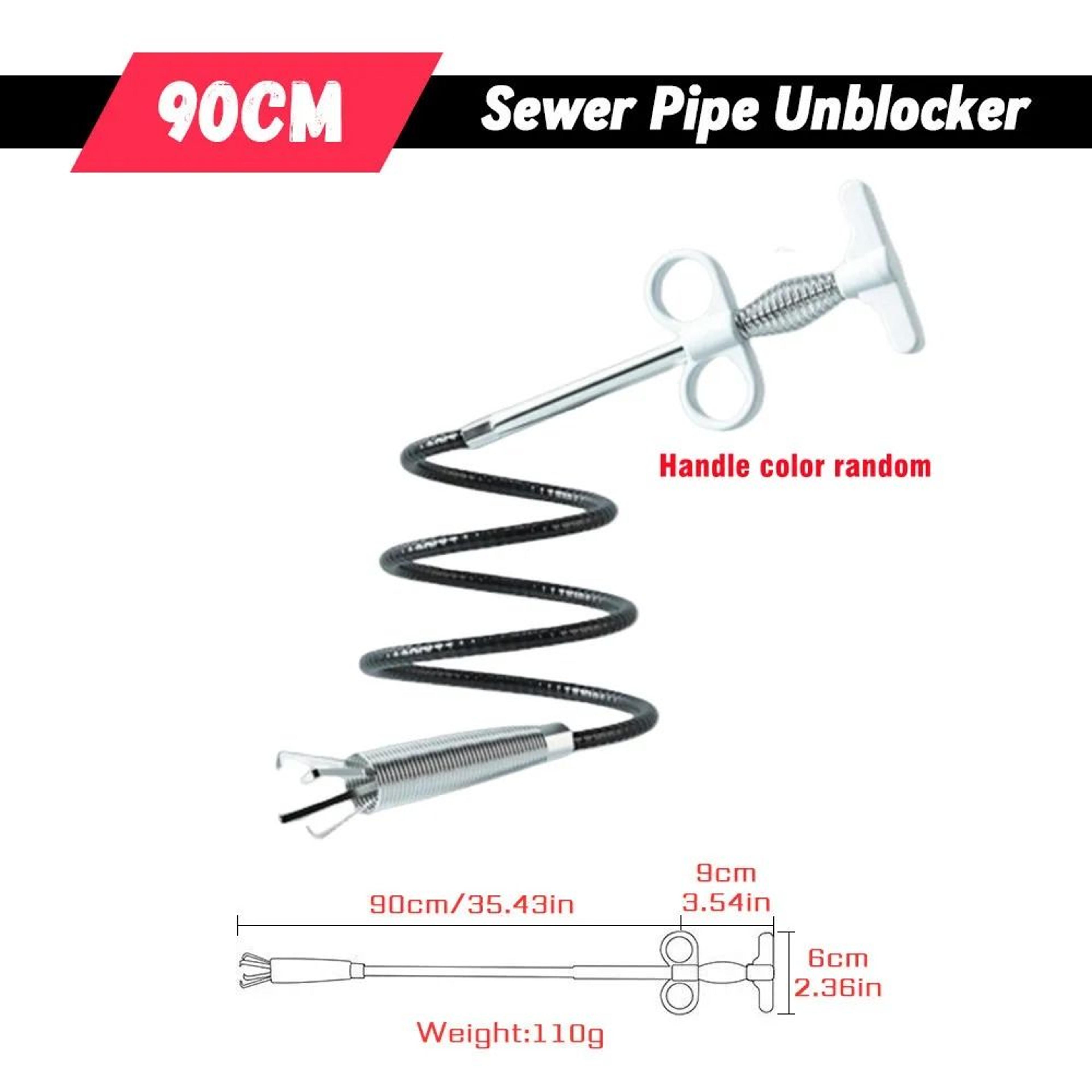 FlexClean Sewer Pipe Unblocker Snake Drain Cleaning Tool 2