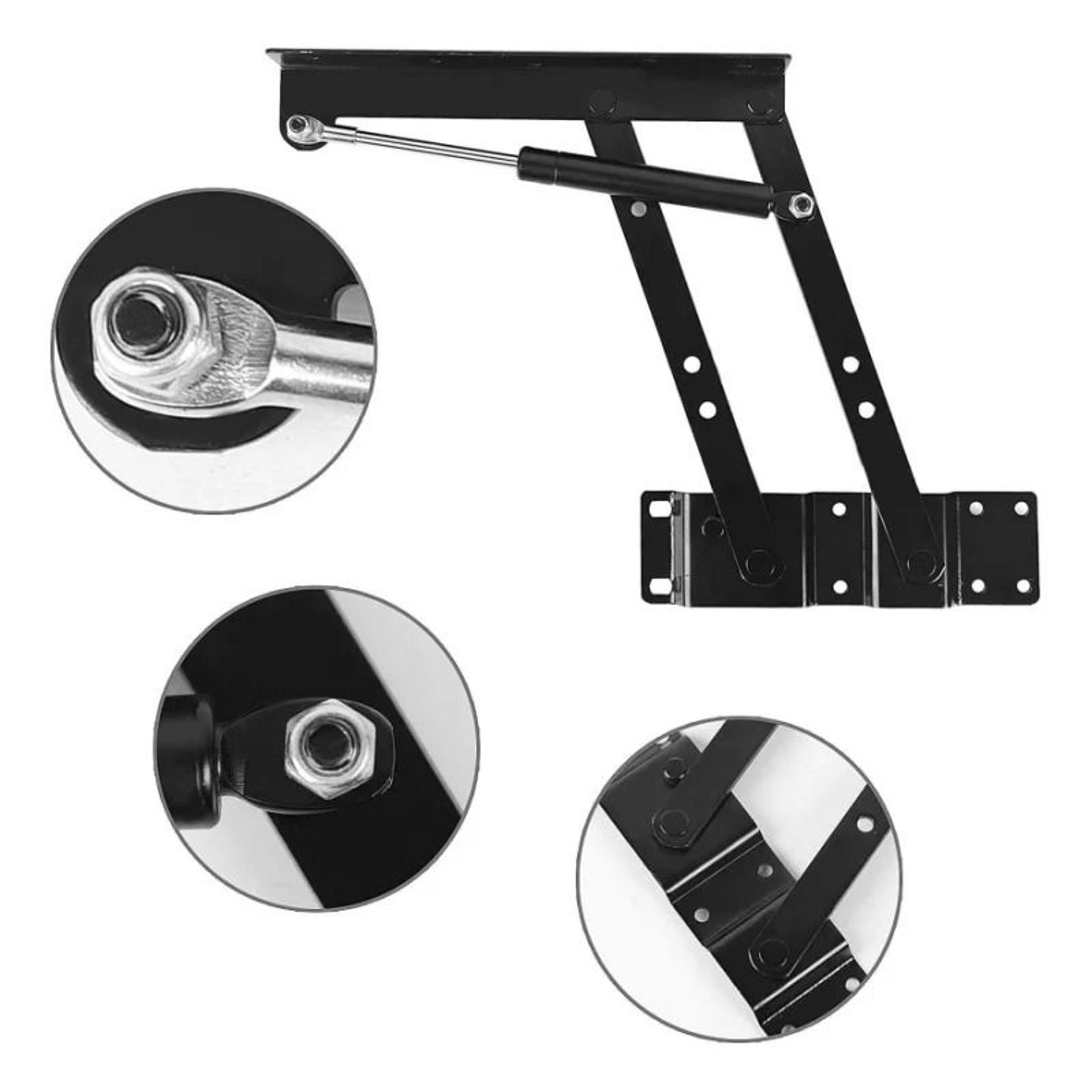 FlexiRise Lift Top Coffee Table Mechanism Folding Lift Hinge Set 6